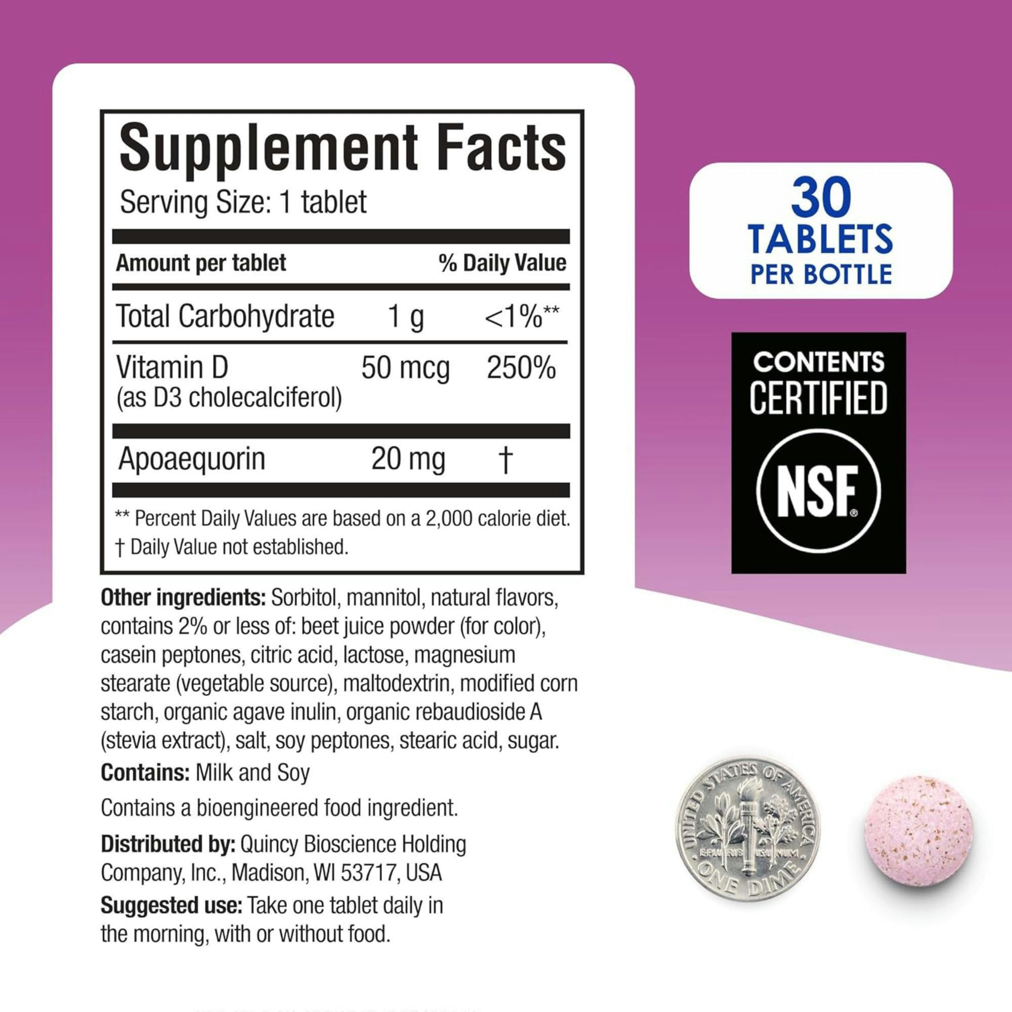 Prevagen Brain Health Chewables Supplement, Extra Strength