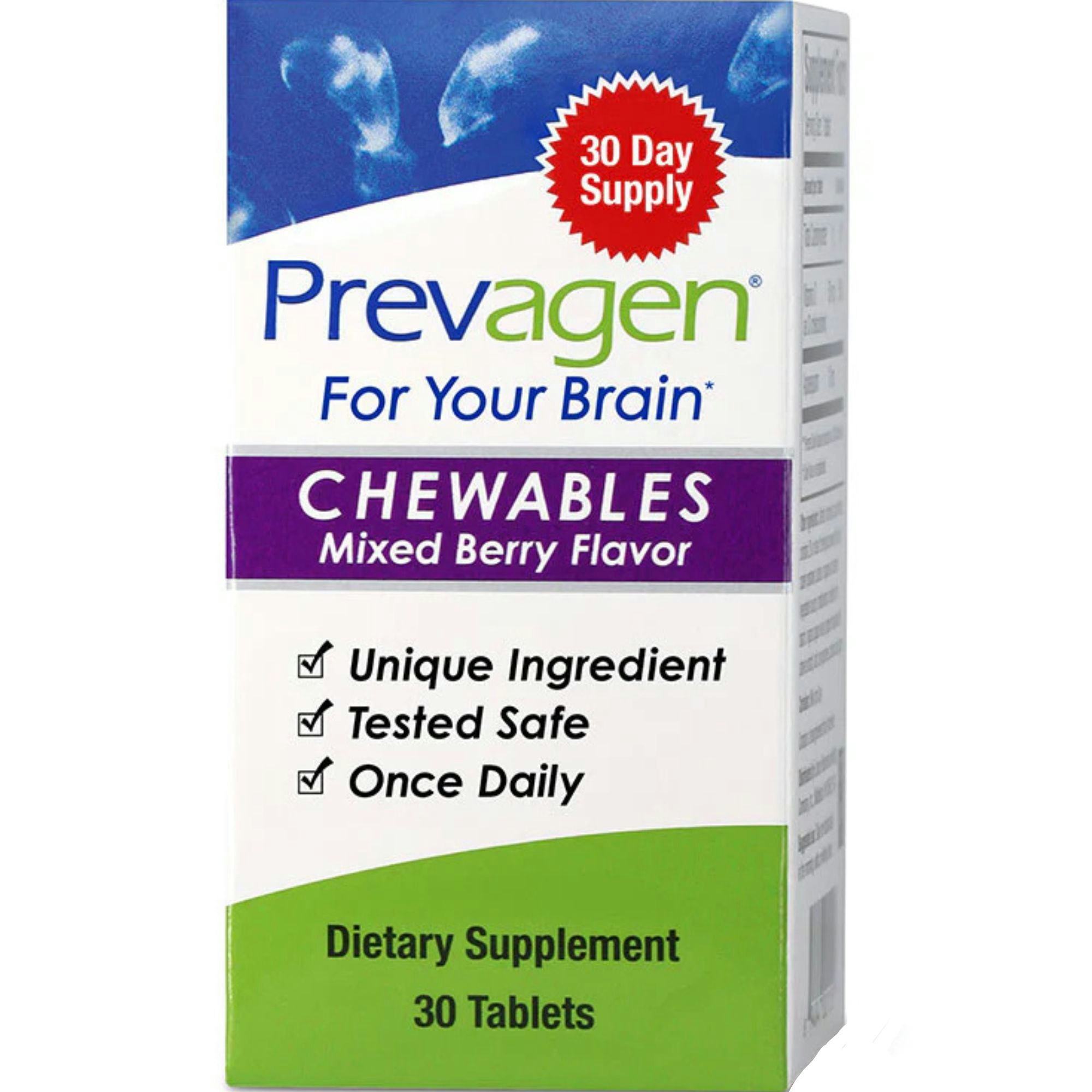 Prevagen Brain Health Chewables Supplement, Regular Strength