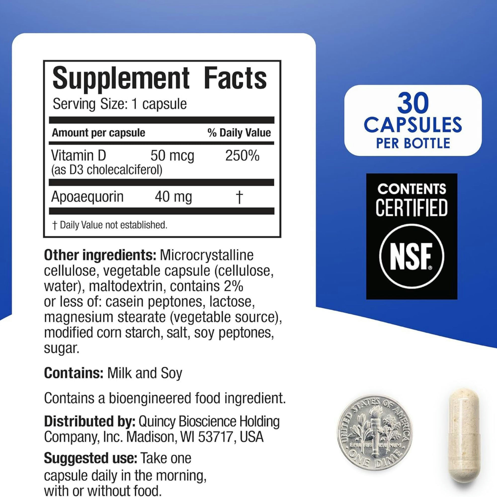 Prevagen Professional Formula Brain Health Supplement