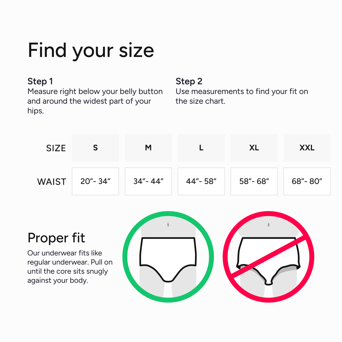 Carewell Overnight Incontinence Underwear