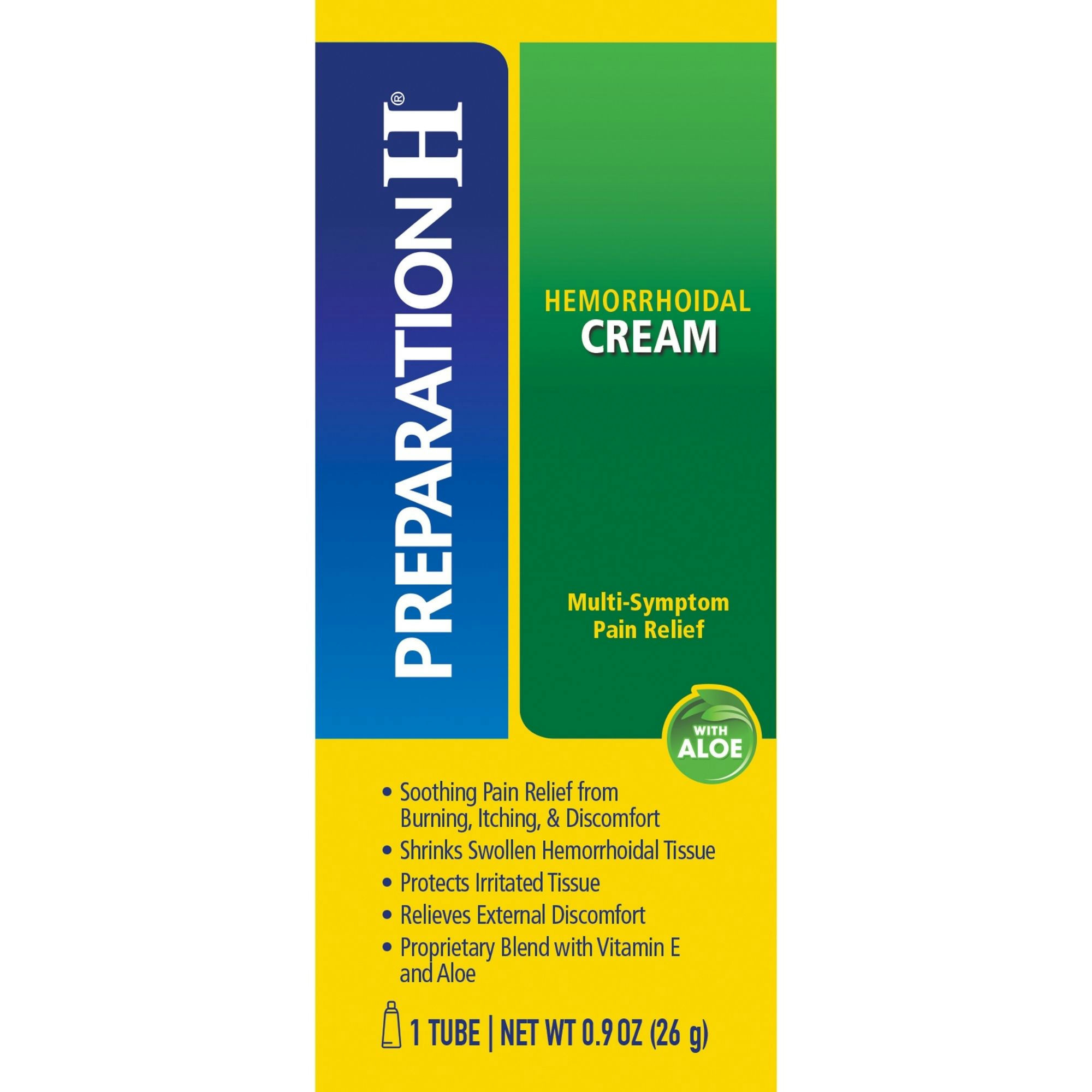 Preparation H Maximum Strength Hemorrhoidial Cream With Aloe