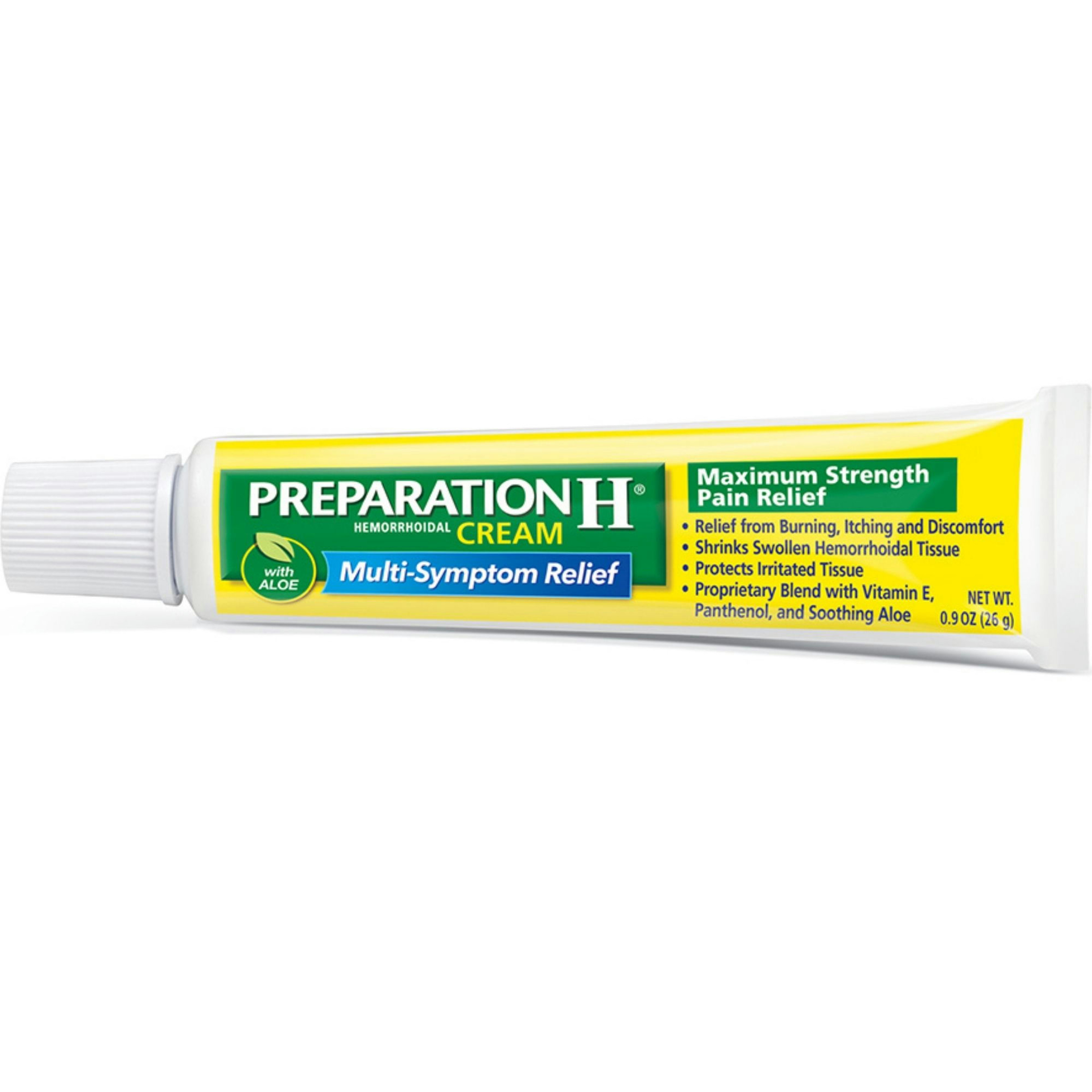 Preparation H Maximum Strength Hemorrhoidial Cream With Aloe