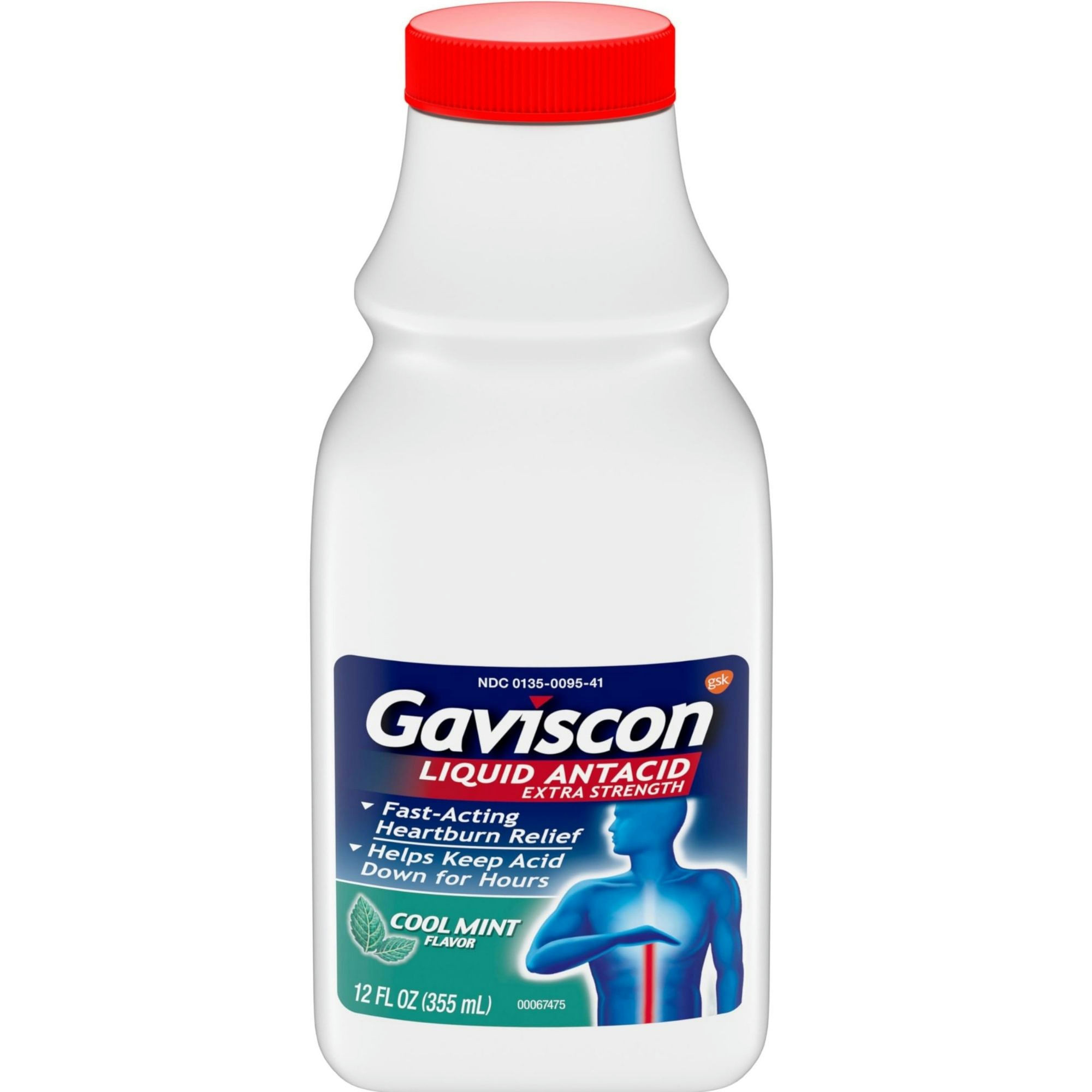 Gaviscon Extra Strength Liquid Antacid For Heartburn Relief