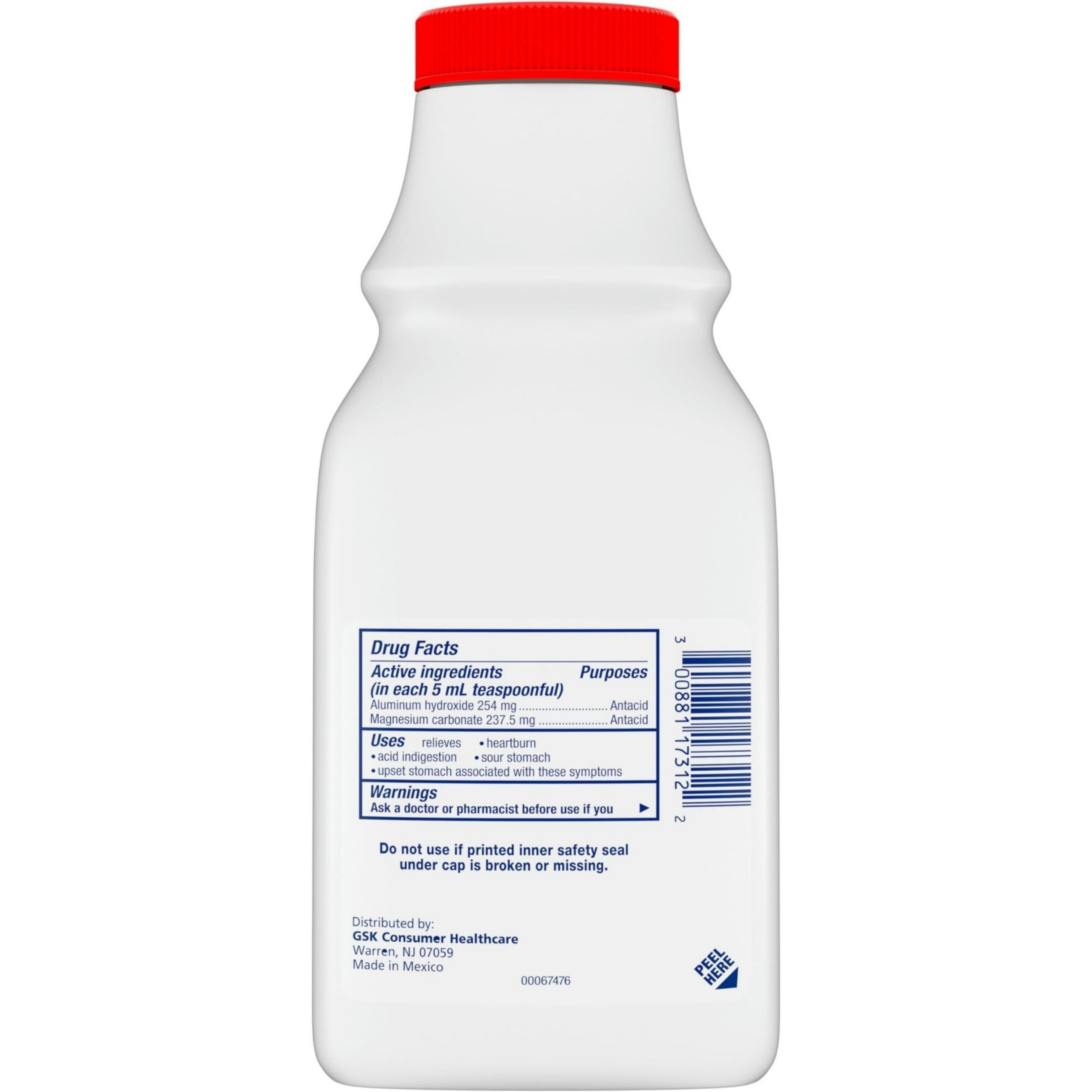 Gaviscon Extra Strength Liquid Antacid For Heartburn Relief