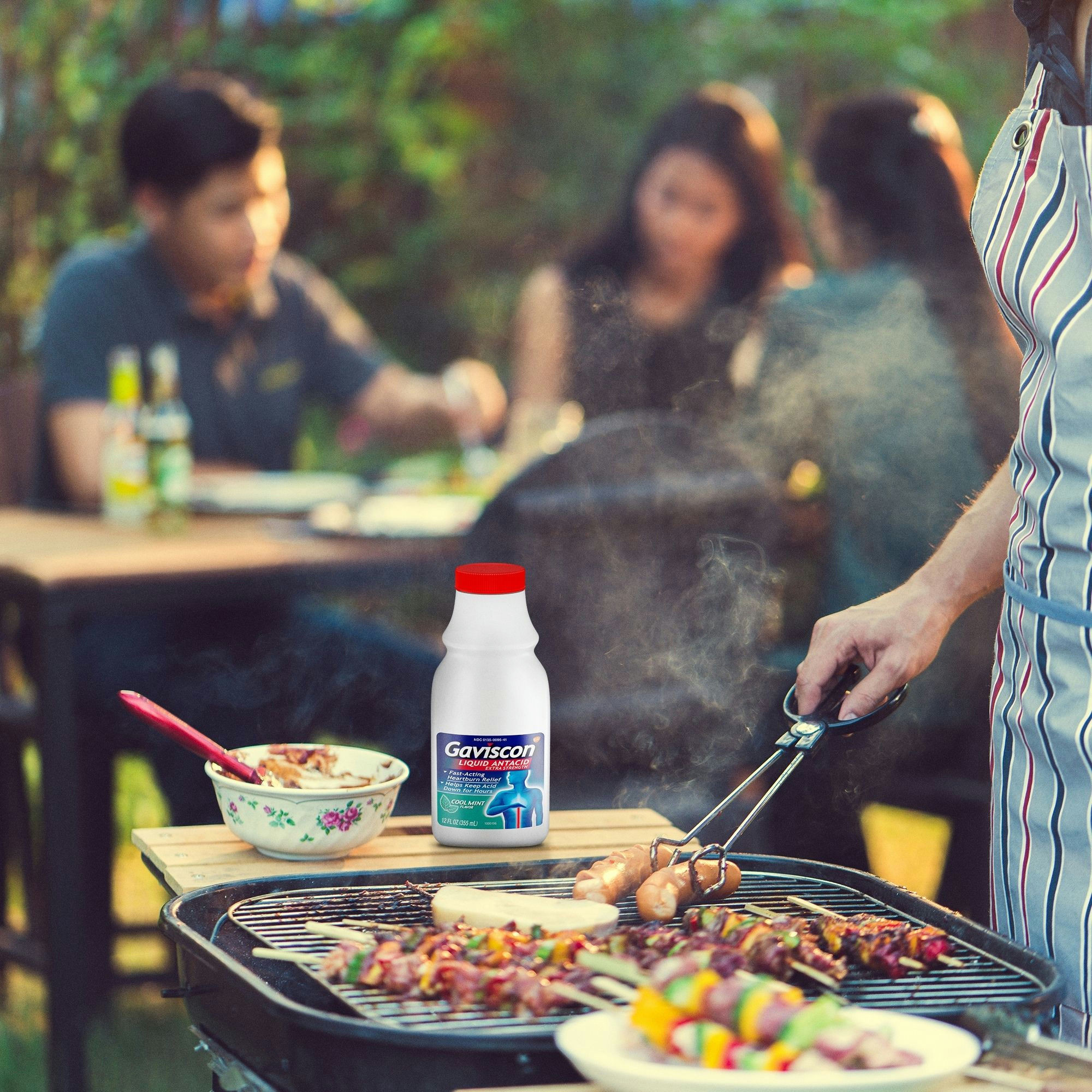 Gaviscon Extra Strength Liquid Antacid For Heartburn Relief