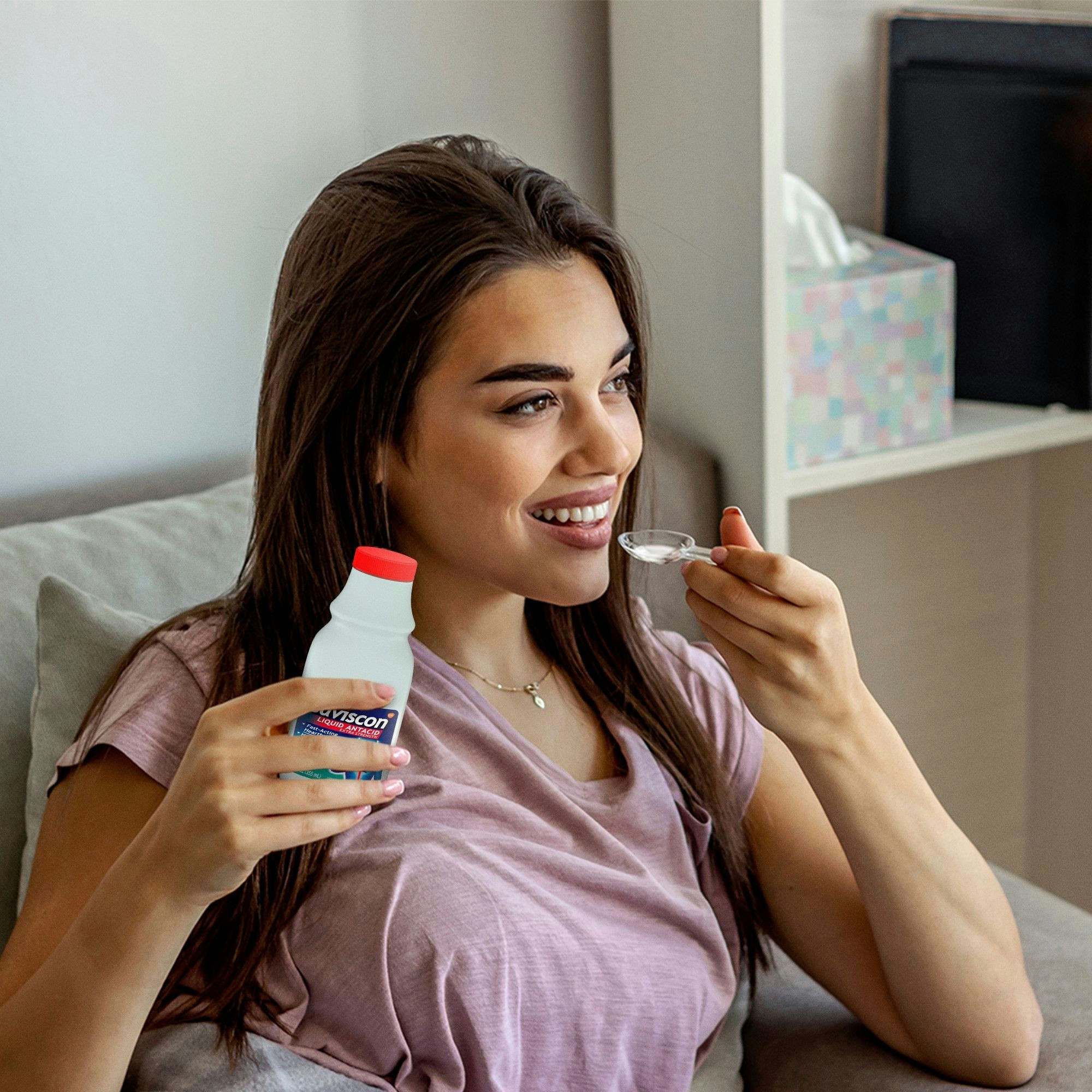 Gaviscon Extra Strength Liquid Antacid For Heartburn Relief