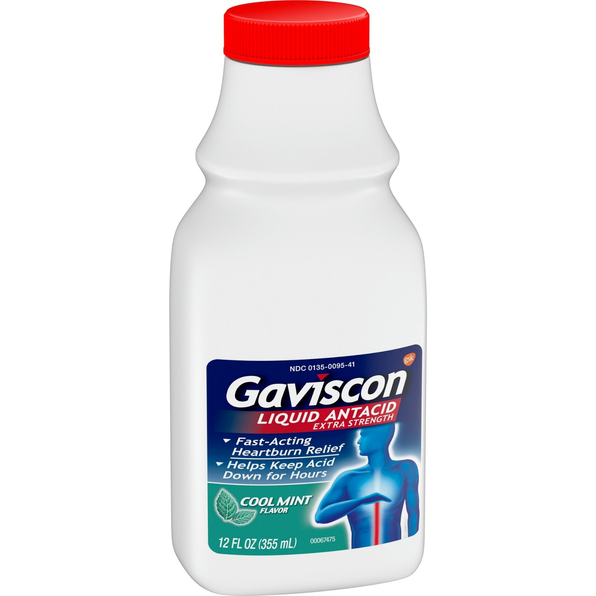 Gaviscon Extra Strength Liquid Antacid For Heartburn Relief