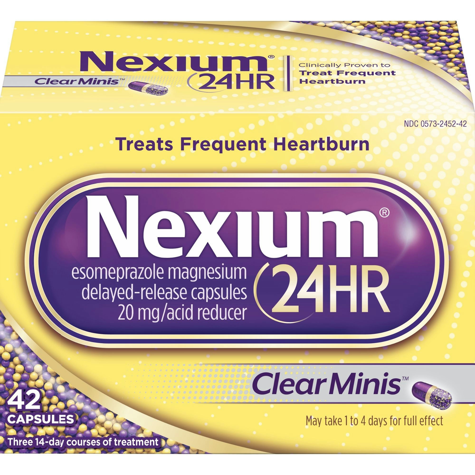 Nexium 24HR ClearMinis Acid Reducer & Heartburn Relief