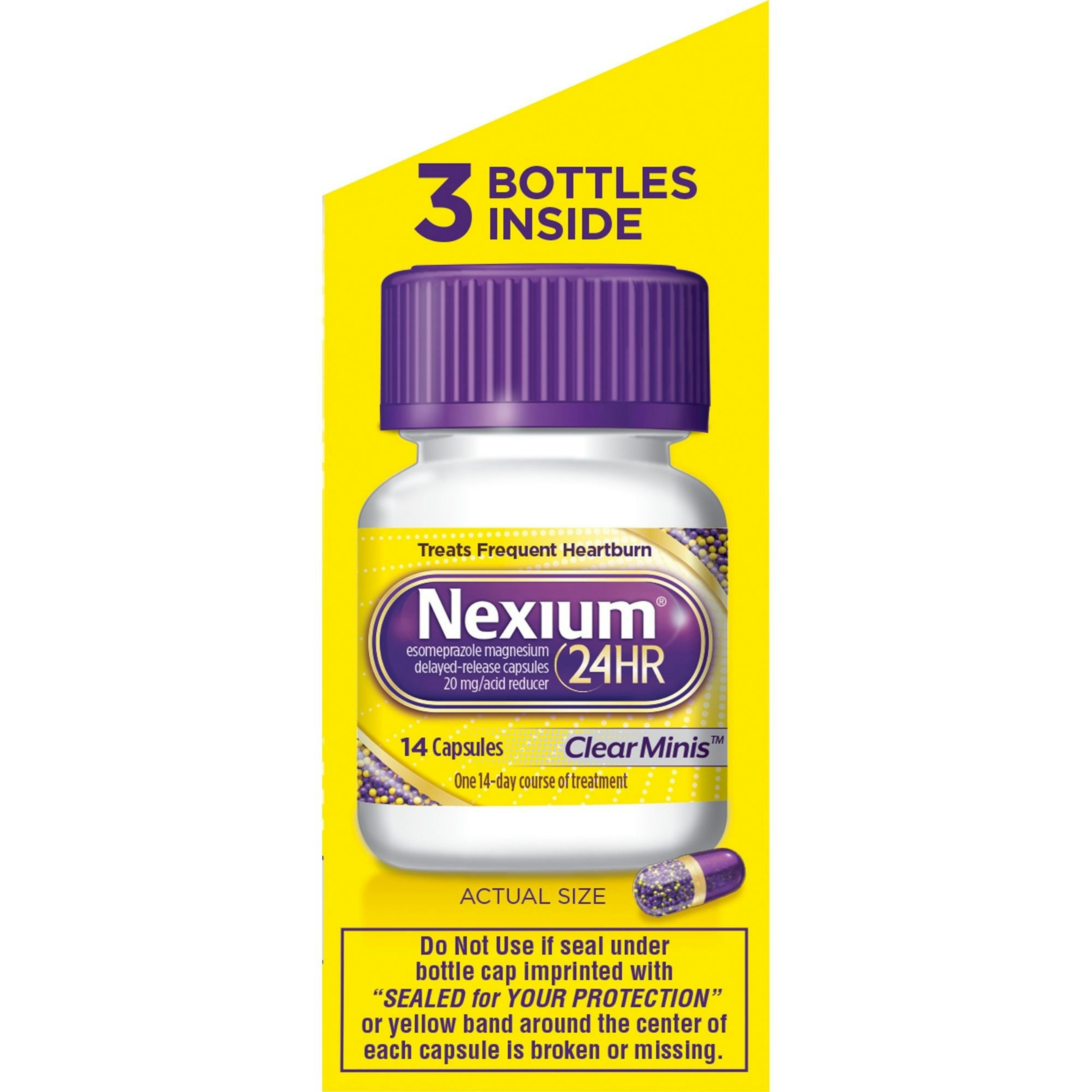 Nexium 24HR ClearMinis Acid Reducer & Heartburn Relief