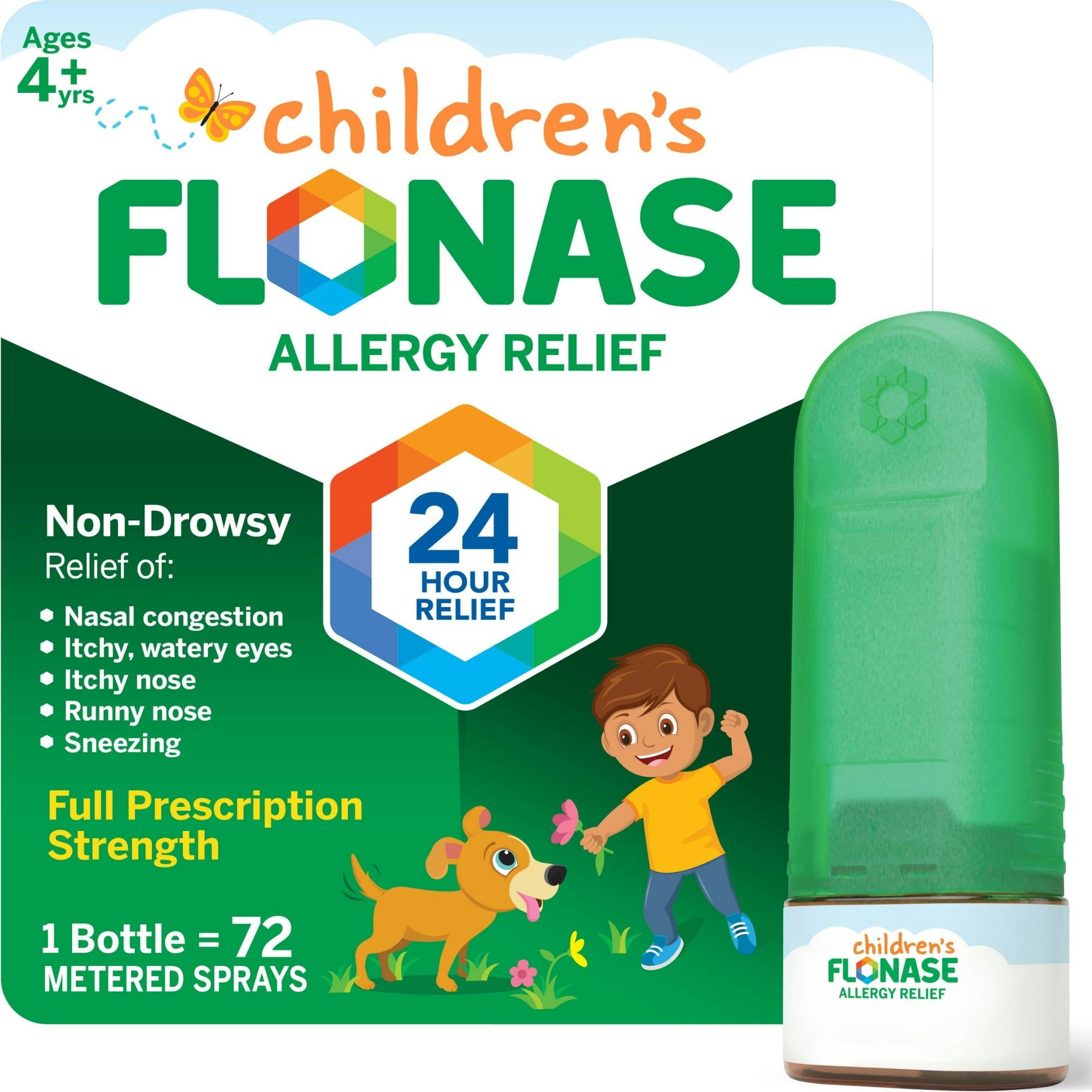 Flonase Children's 24 Hour Allergy Relief Nasal Spray
