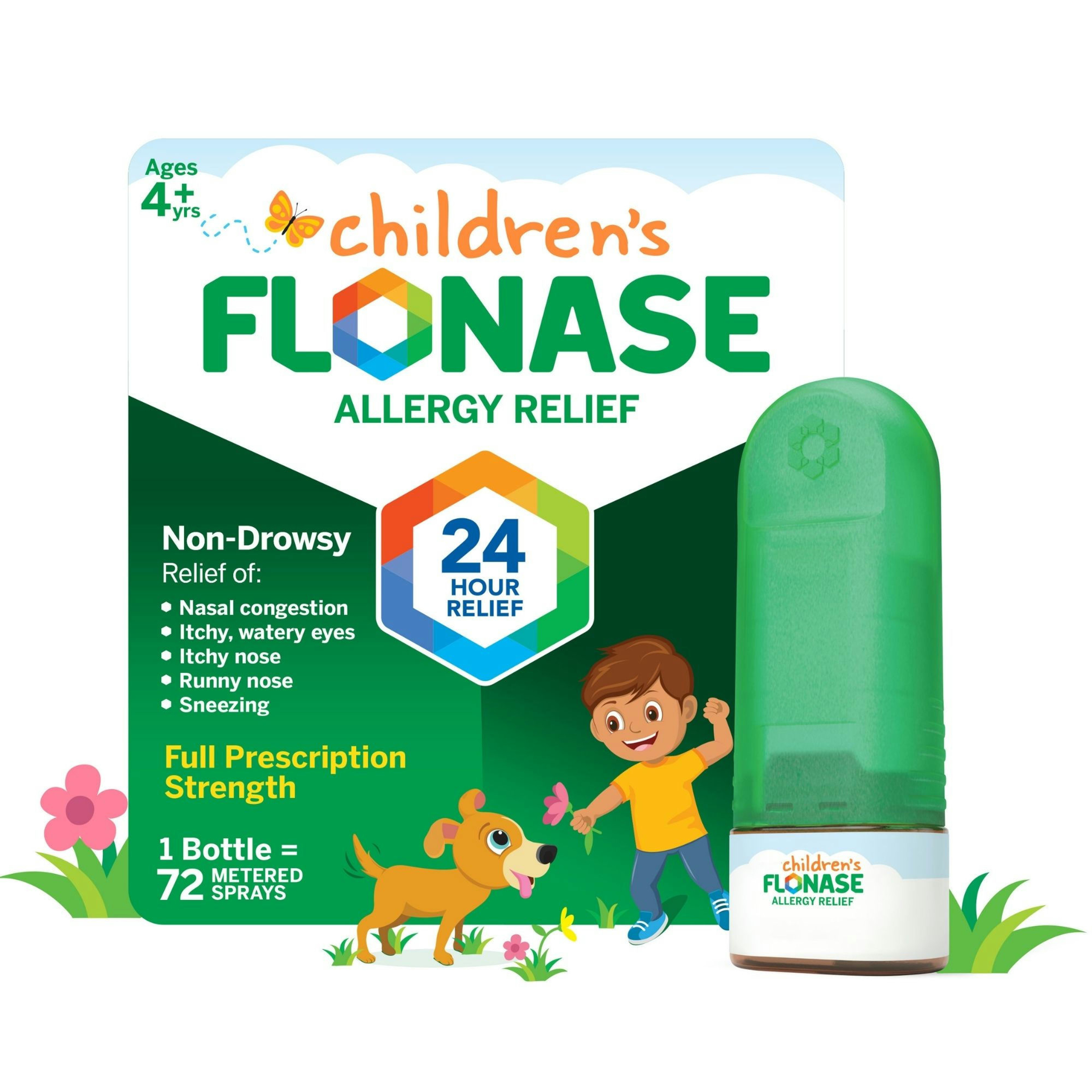 Flonase Children's 24 Hour Allergy Relief Nasal Spray