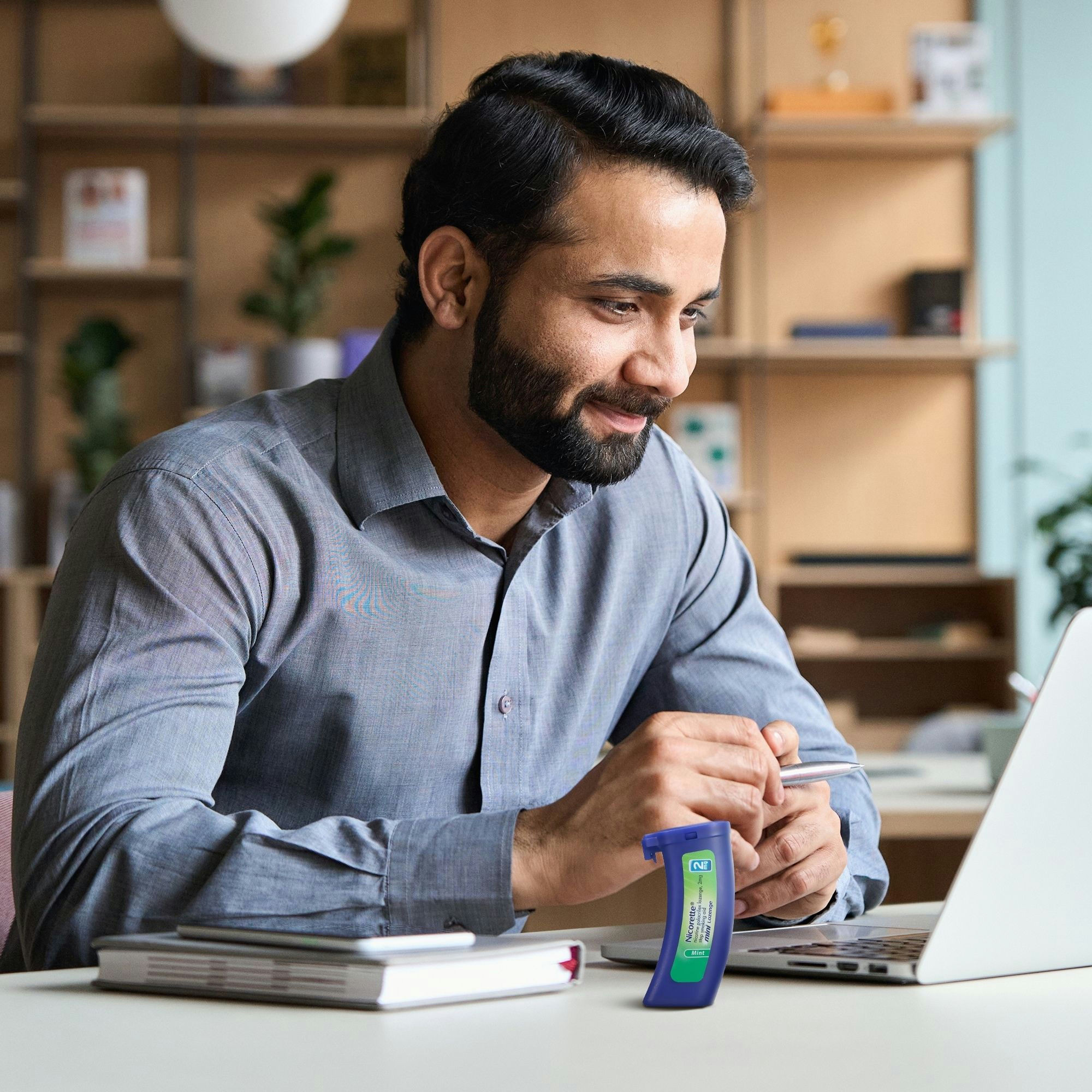 Nicorette Mini Nicotine Lozenges to Help Quit Smoking, 2 mg