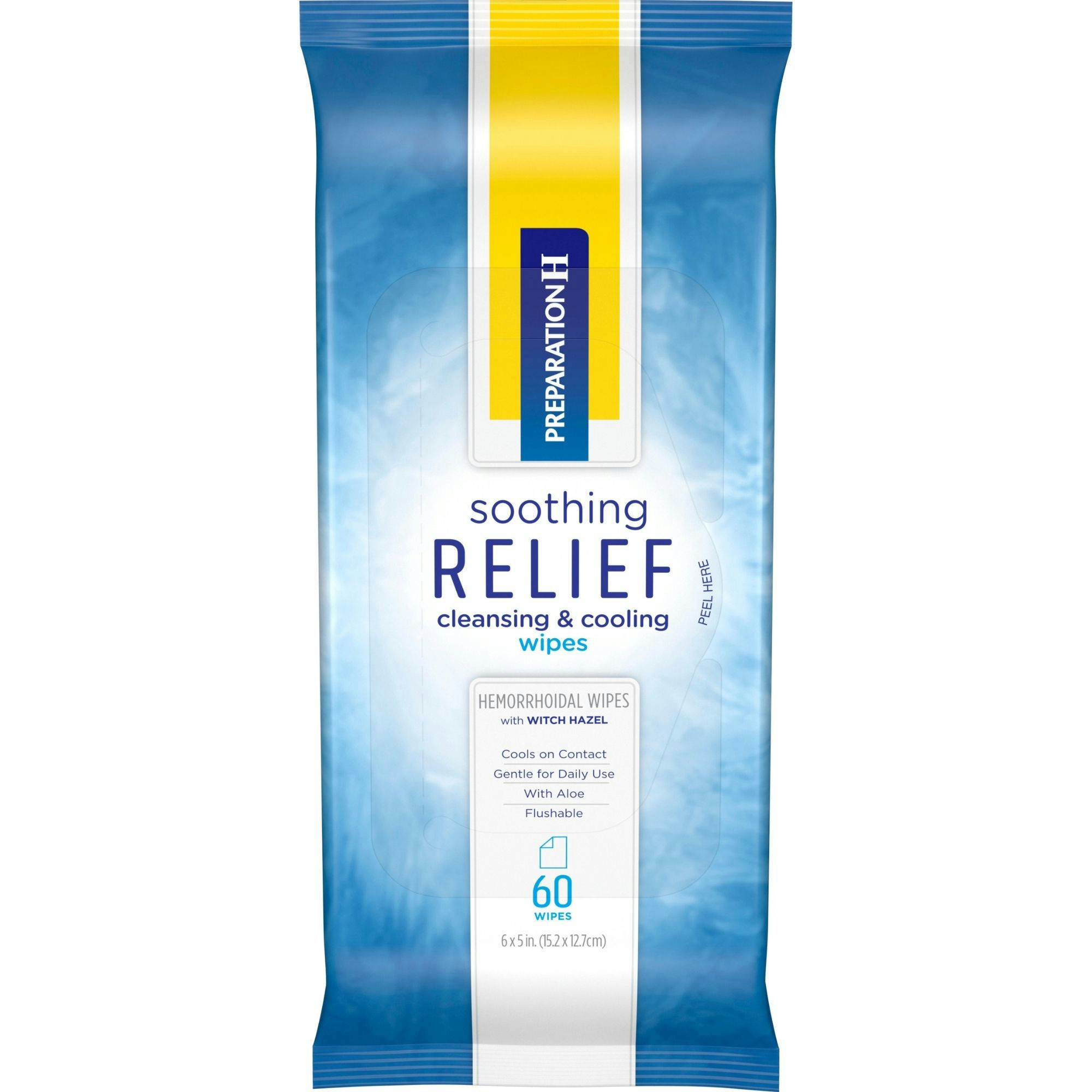 Preparation H Soothing Relief Cleansing & Cooling Wipes