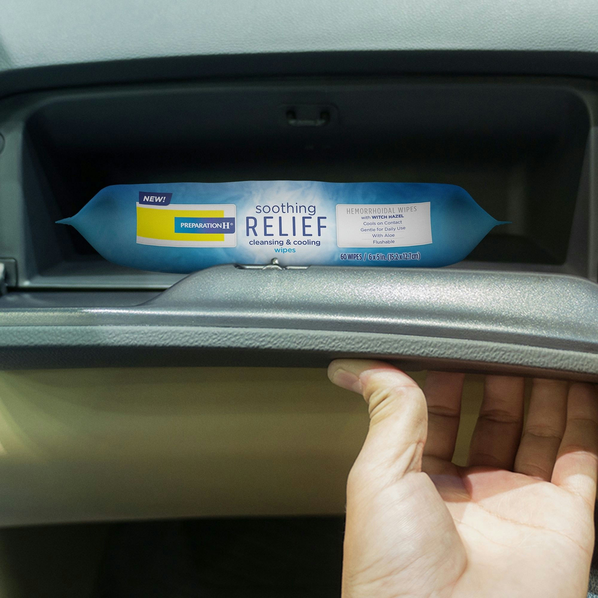 Preparation H Soothing Relief Cleansing & Cooling Wipes