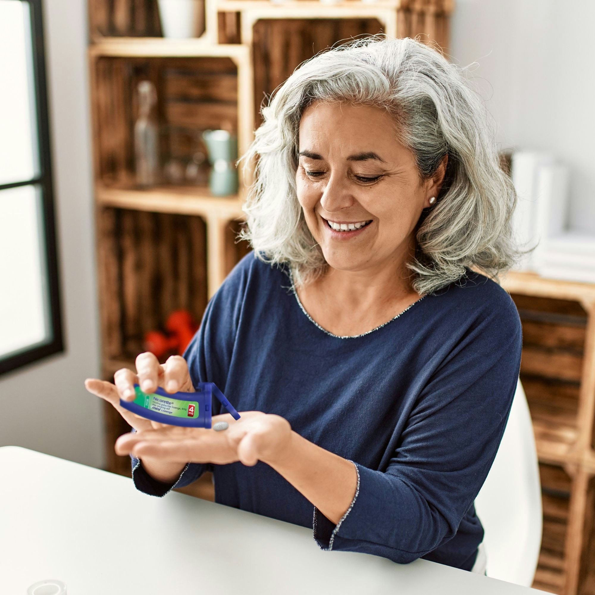 Nicorette Mini Nicotine Lozenges to Help Quit Smoking, 4 mg