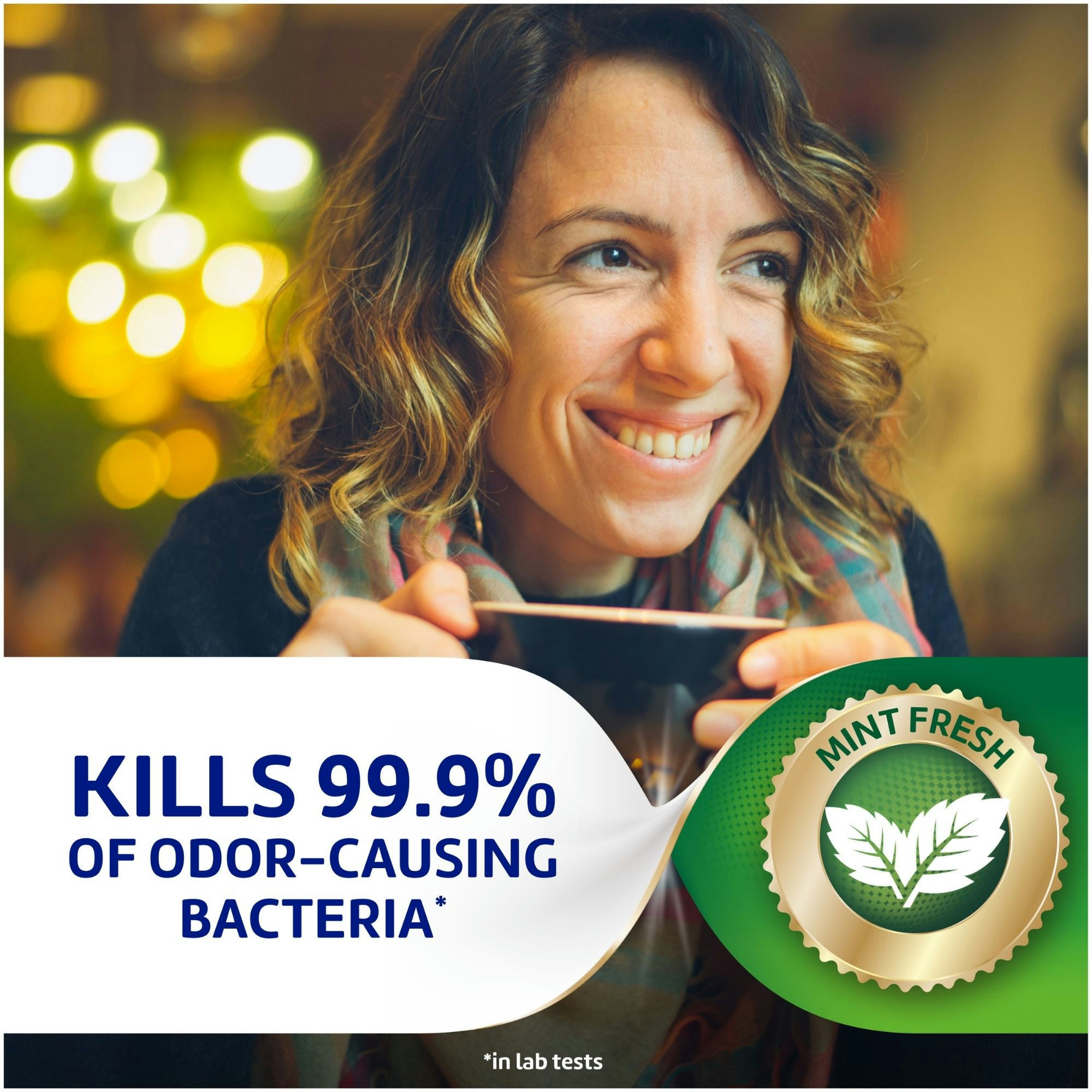 Polident Smokers Antibacterial Dental Appliance Cleanser Tablets