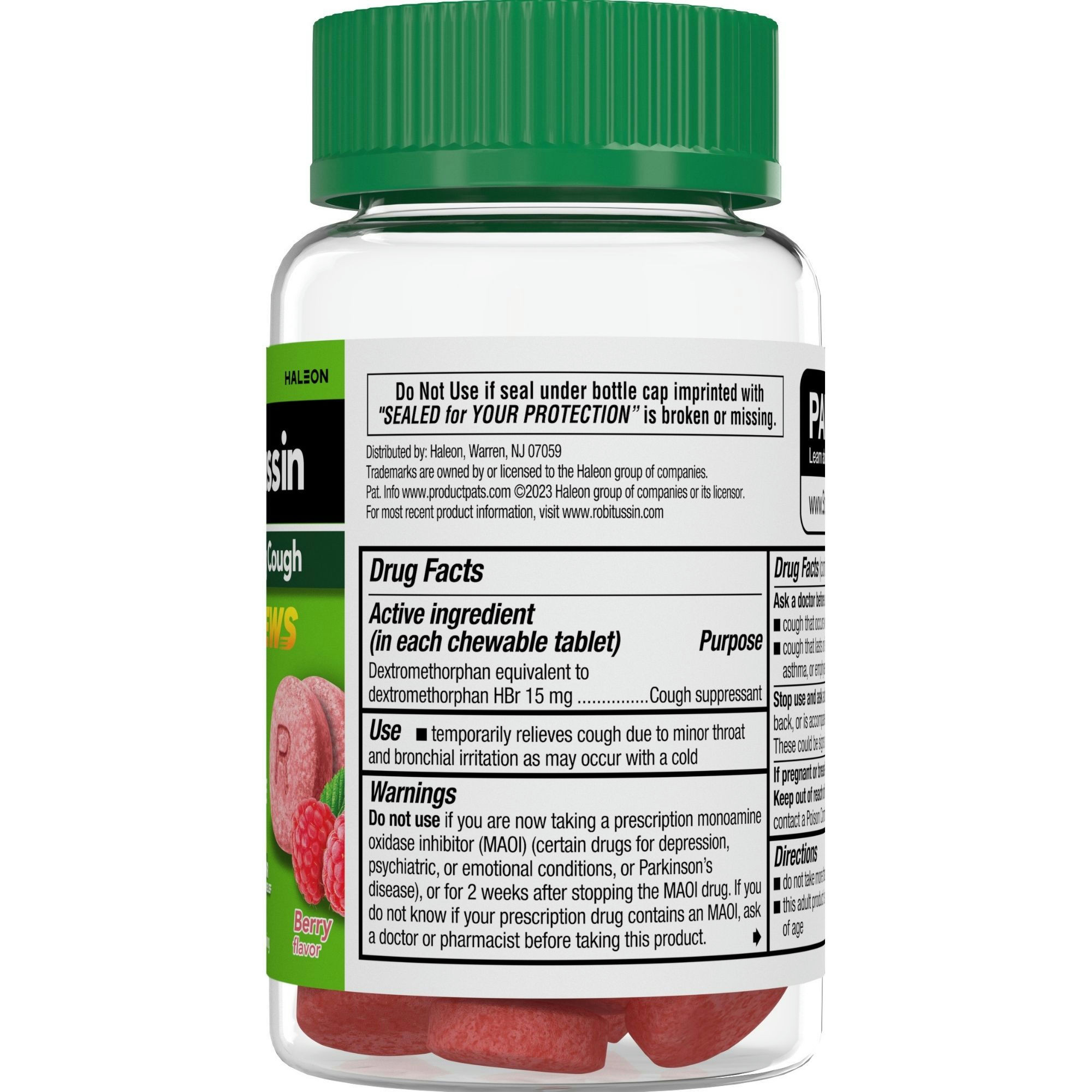 Robitussin Long-Acting Cough Relief Soft Chews