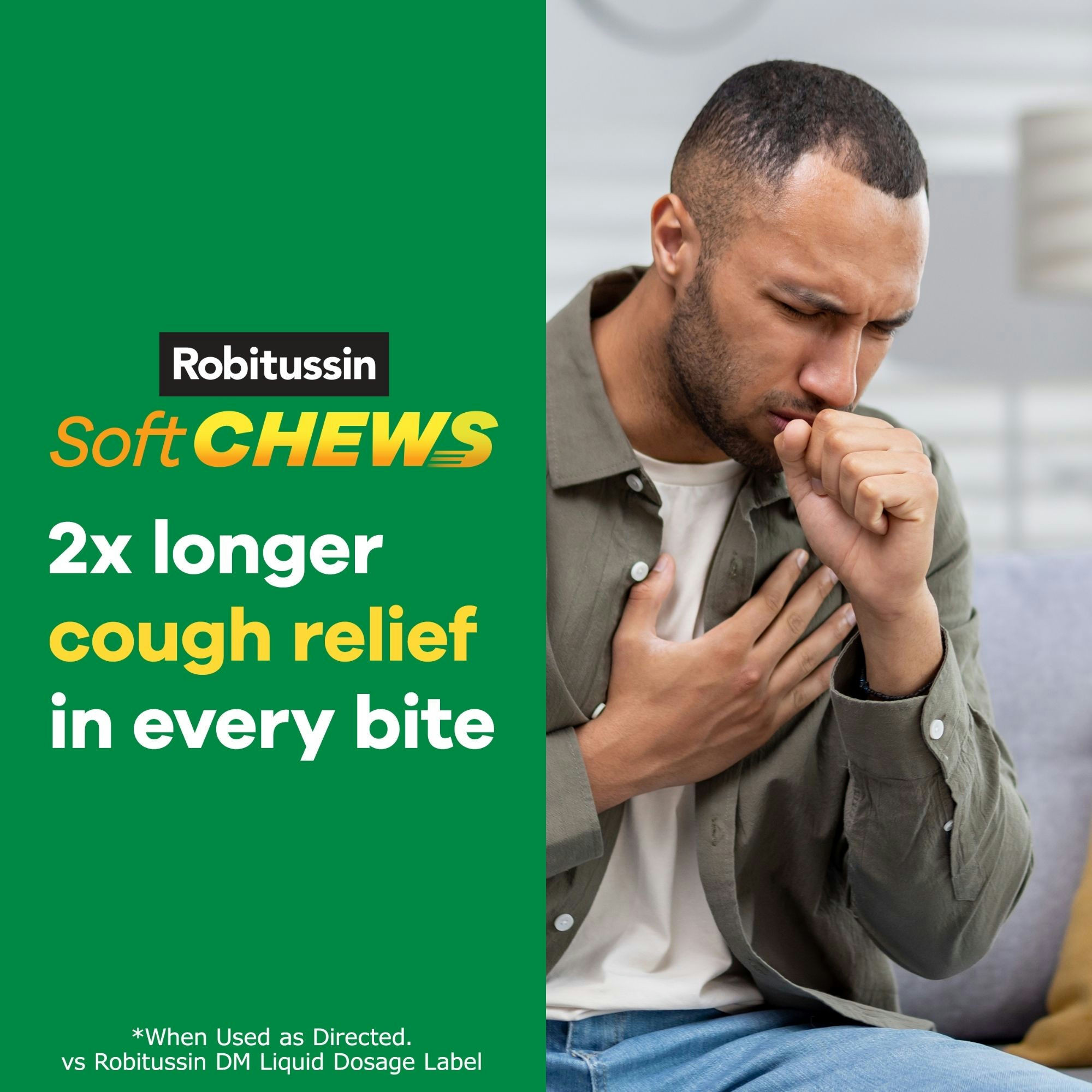 Robitussin Long-Acting Cough Relief Soft Chews