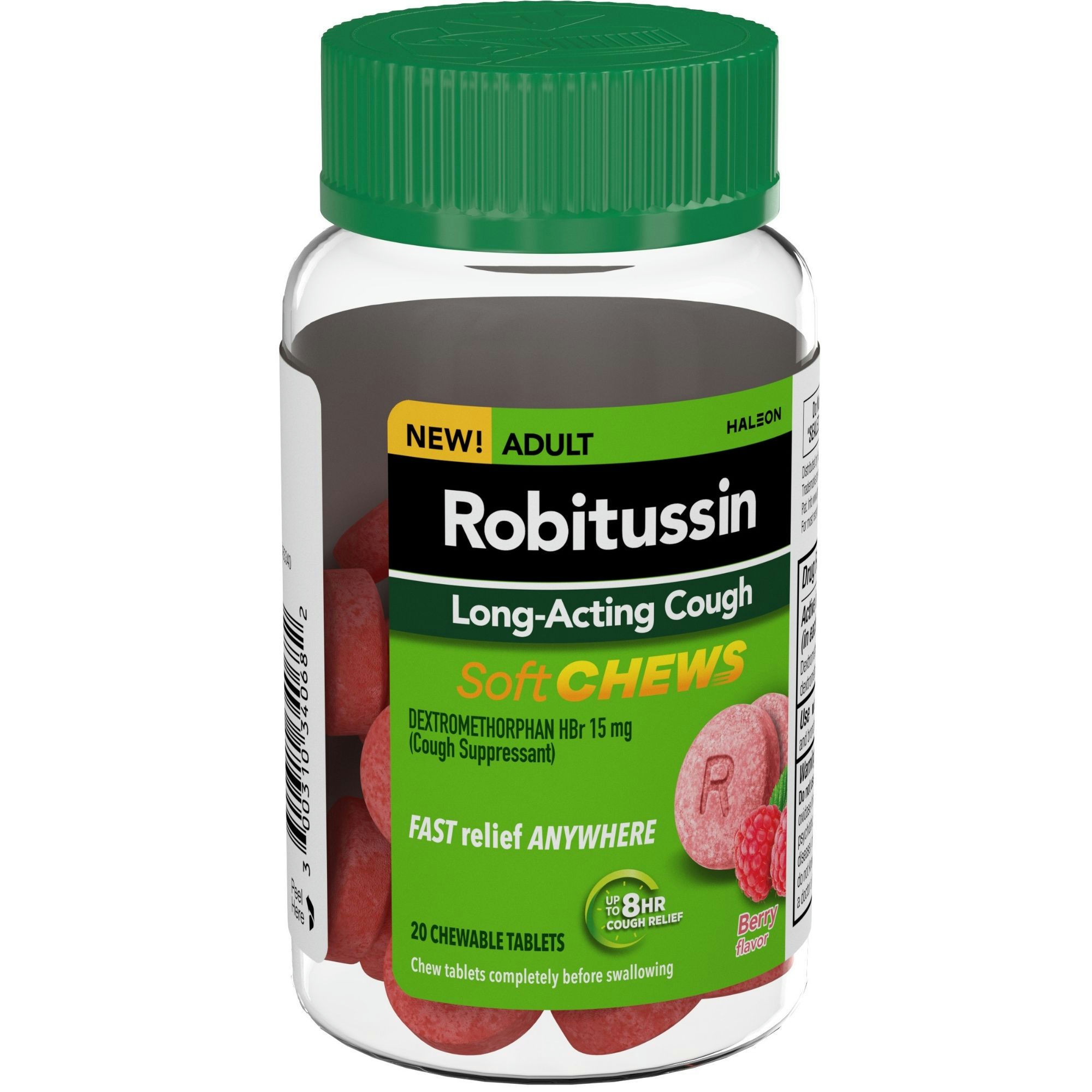 Robitussin Long-Acting Cough Relief Soft Chews