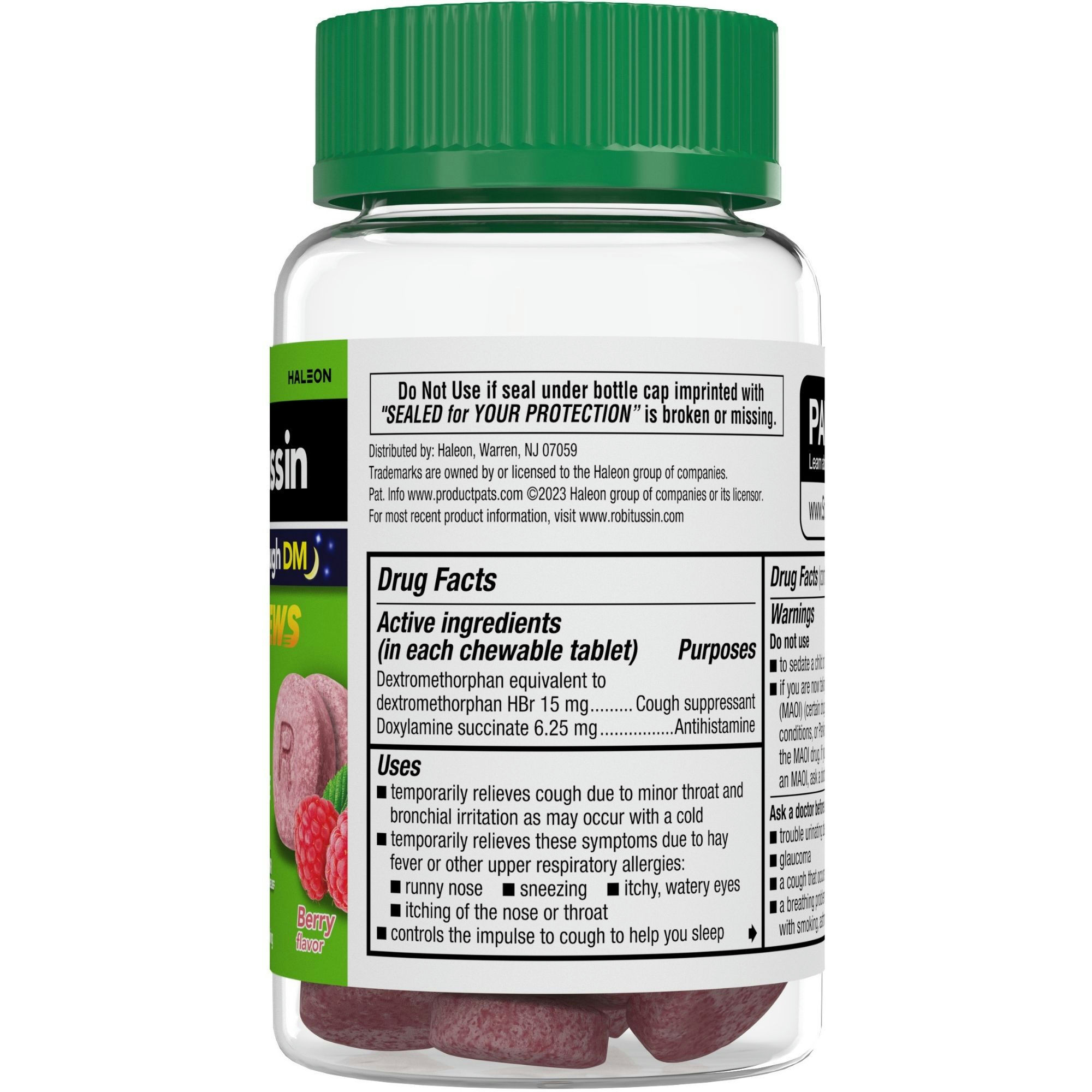 Robitussin Nighttime DM Cough Relief Soft Chews