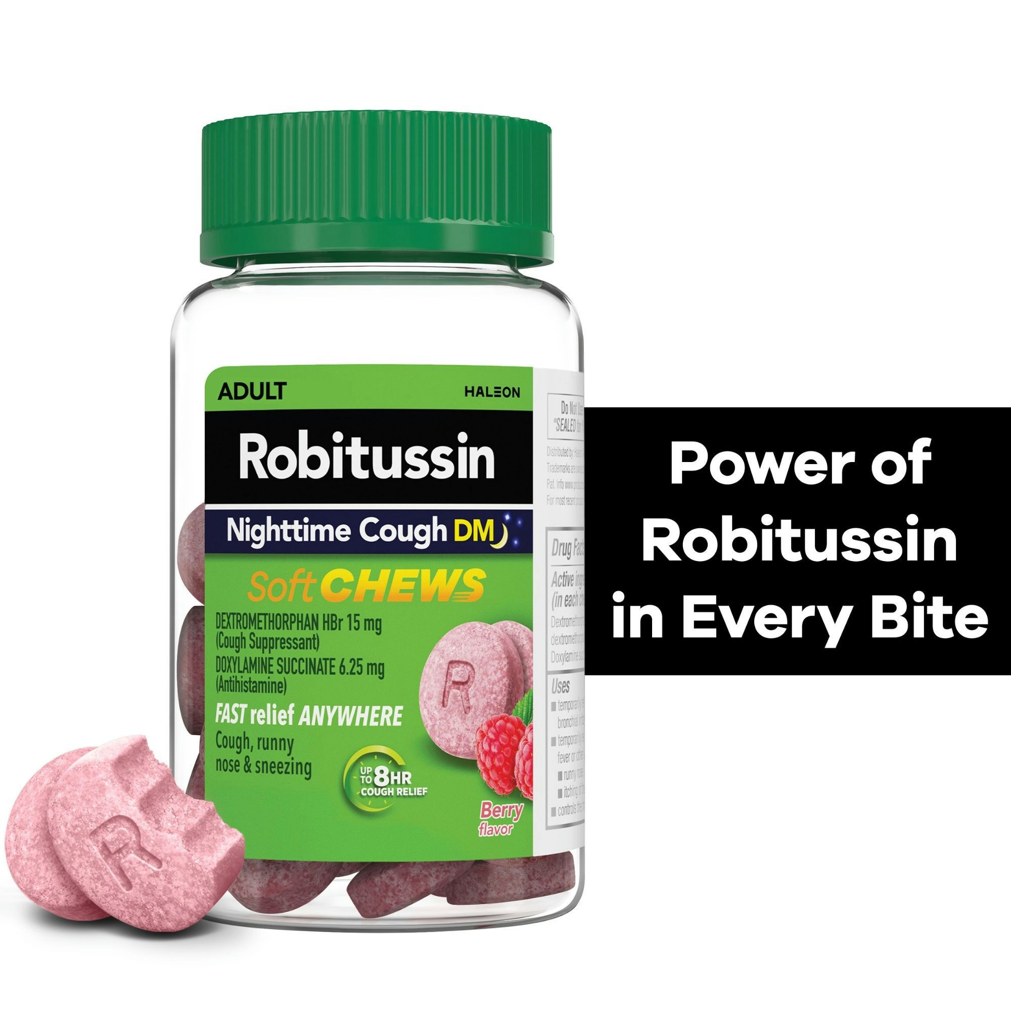 Robitussin Nighttime DM Cough Relief Soft Chews