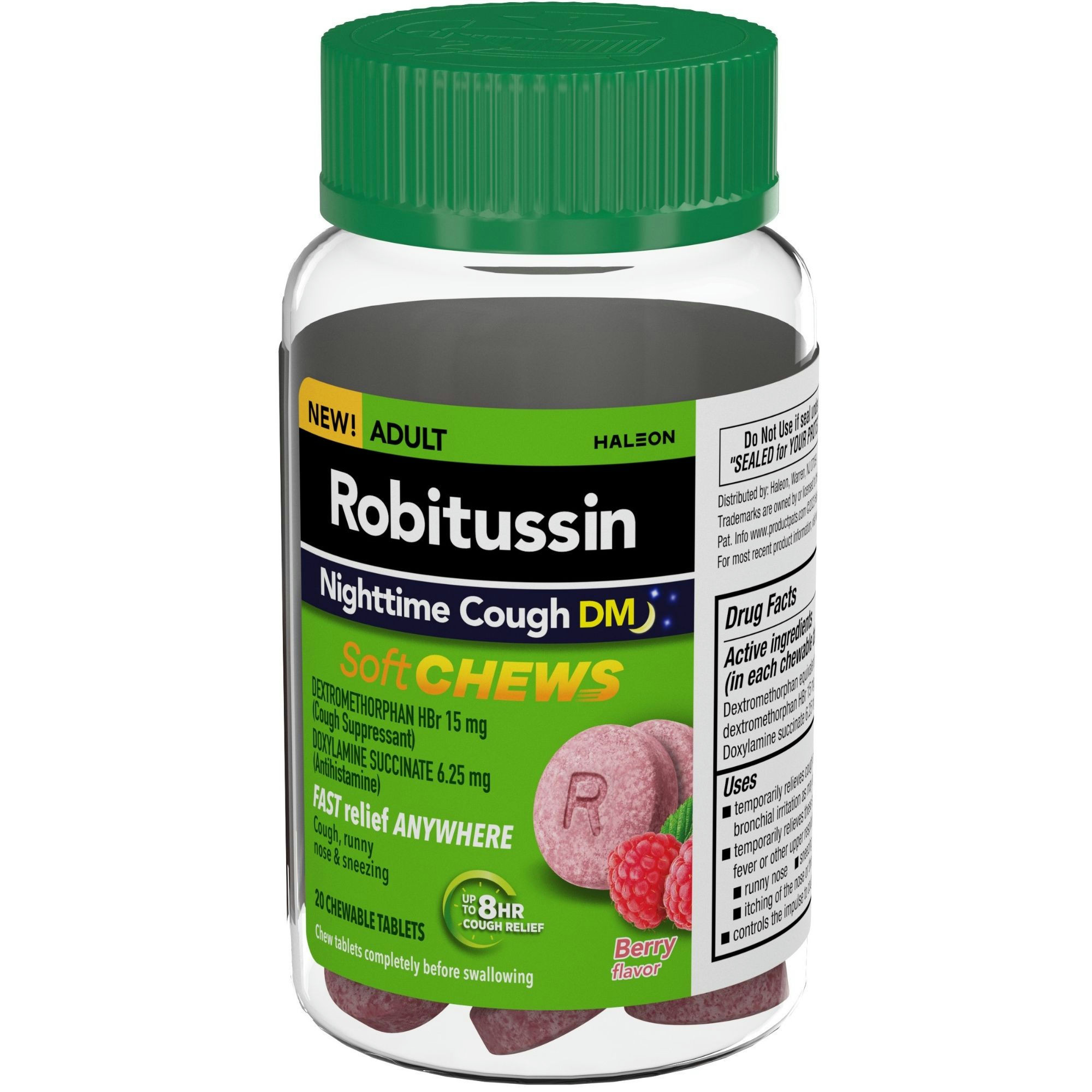 Robitussin Nighttime DM Cough Relief Soft Chews