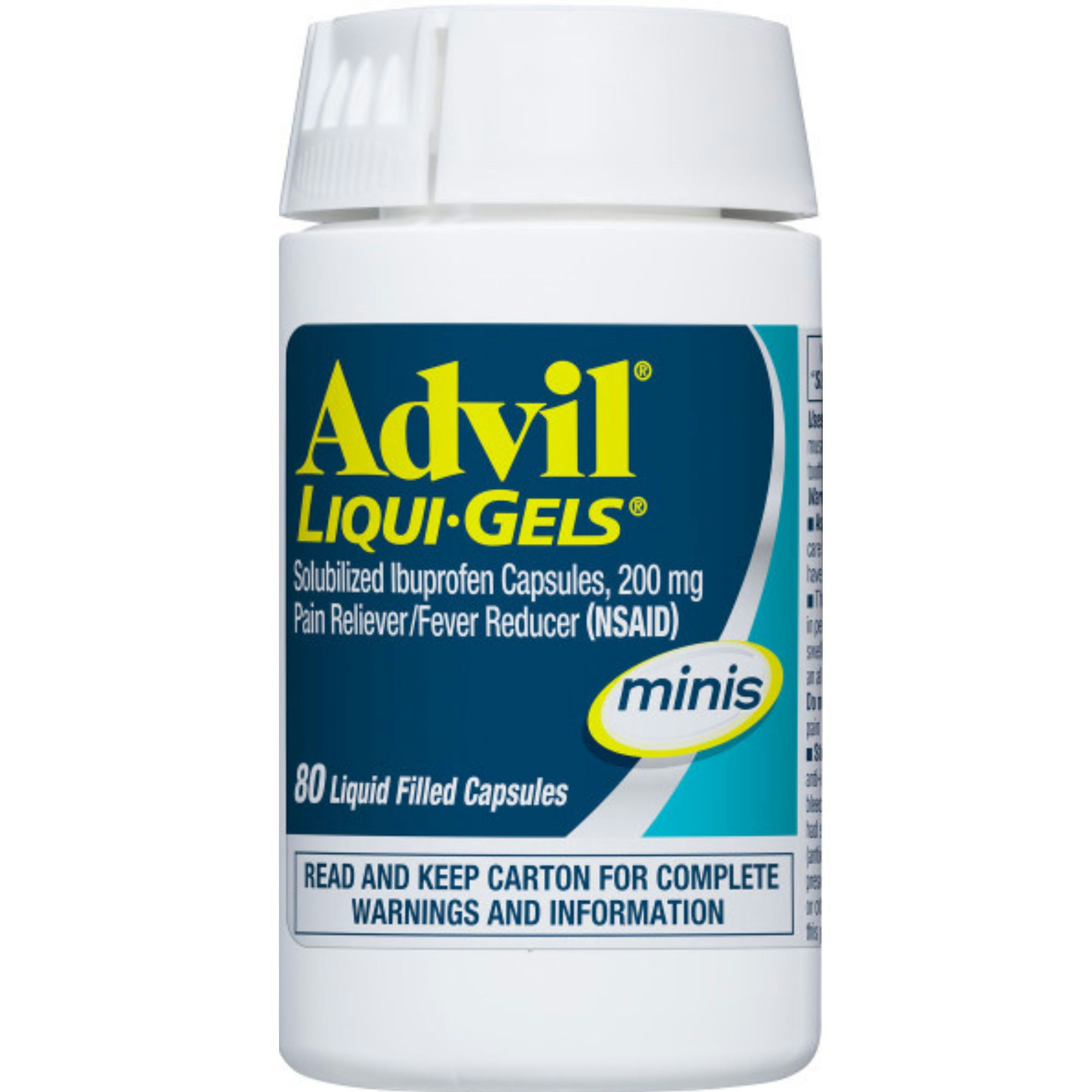 Advil Liqui-Gels Minis Pain Reliever & Fever Reducer