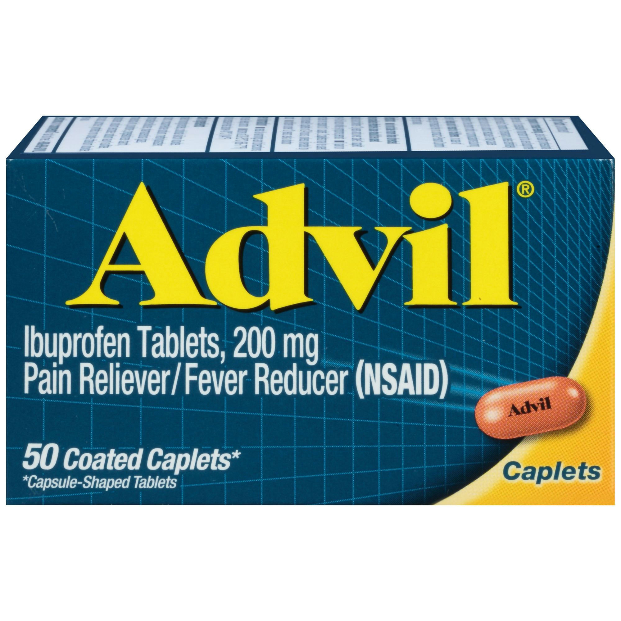Advil Pain Reliever & Fever Reducer, Caplets