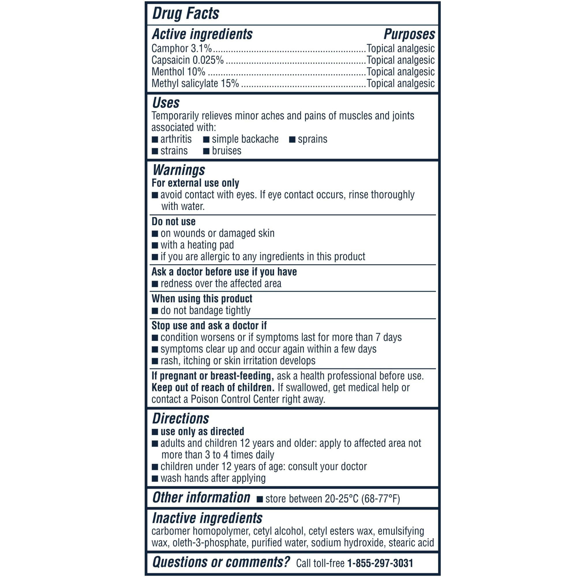 Advil Targeted Relief Pain Relieving Cream with Massage Applicator