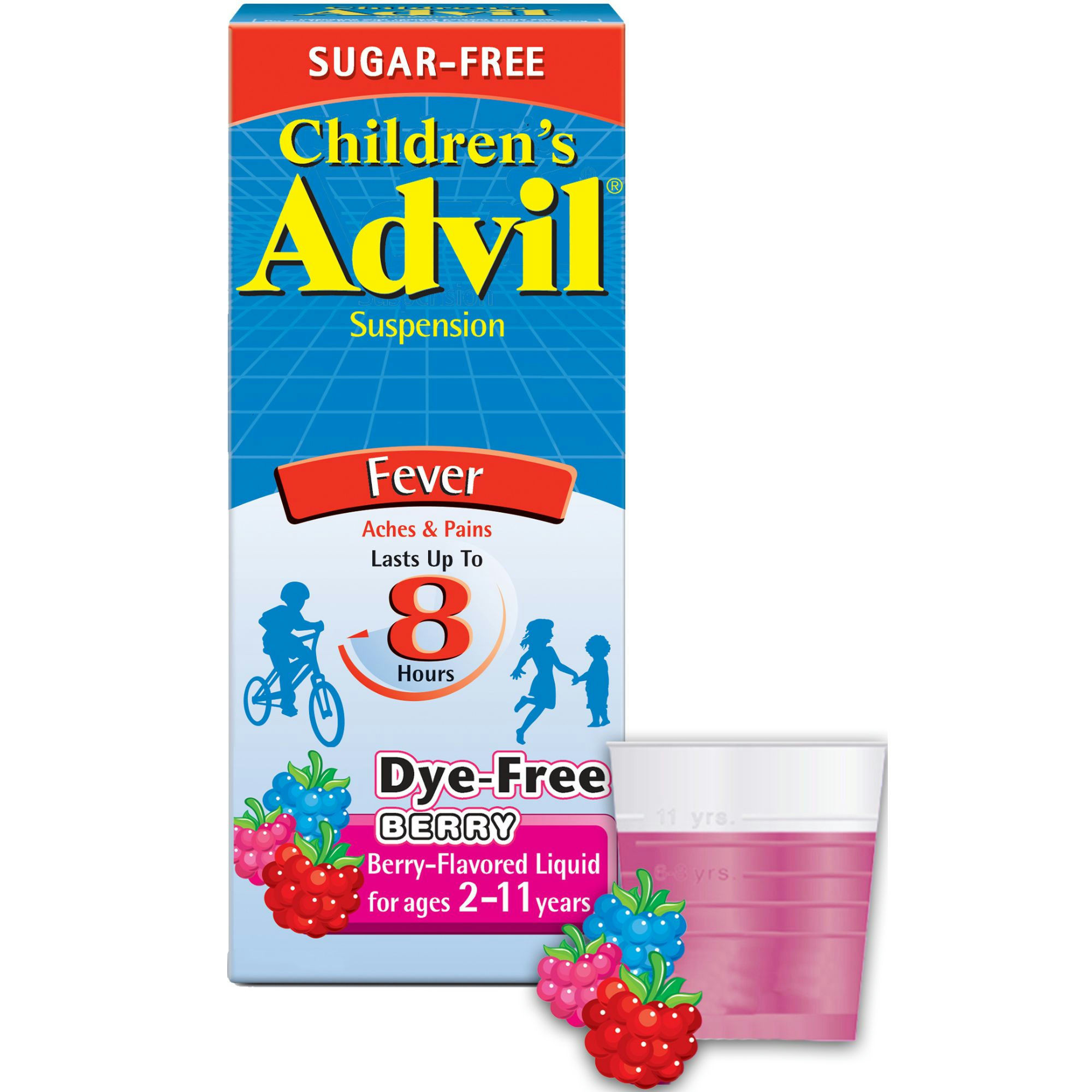Advil Children's Sugar Free Pain Reliever & Fever Reducer Oral Suspension
