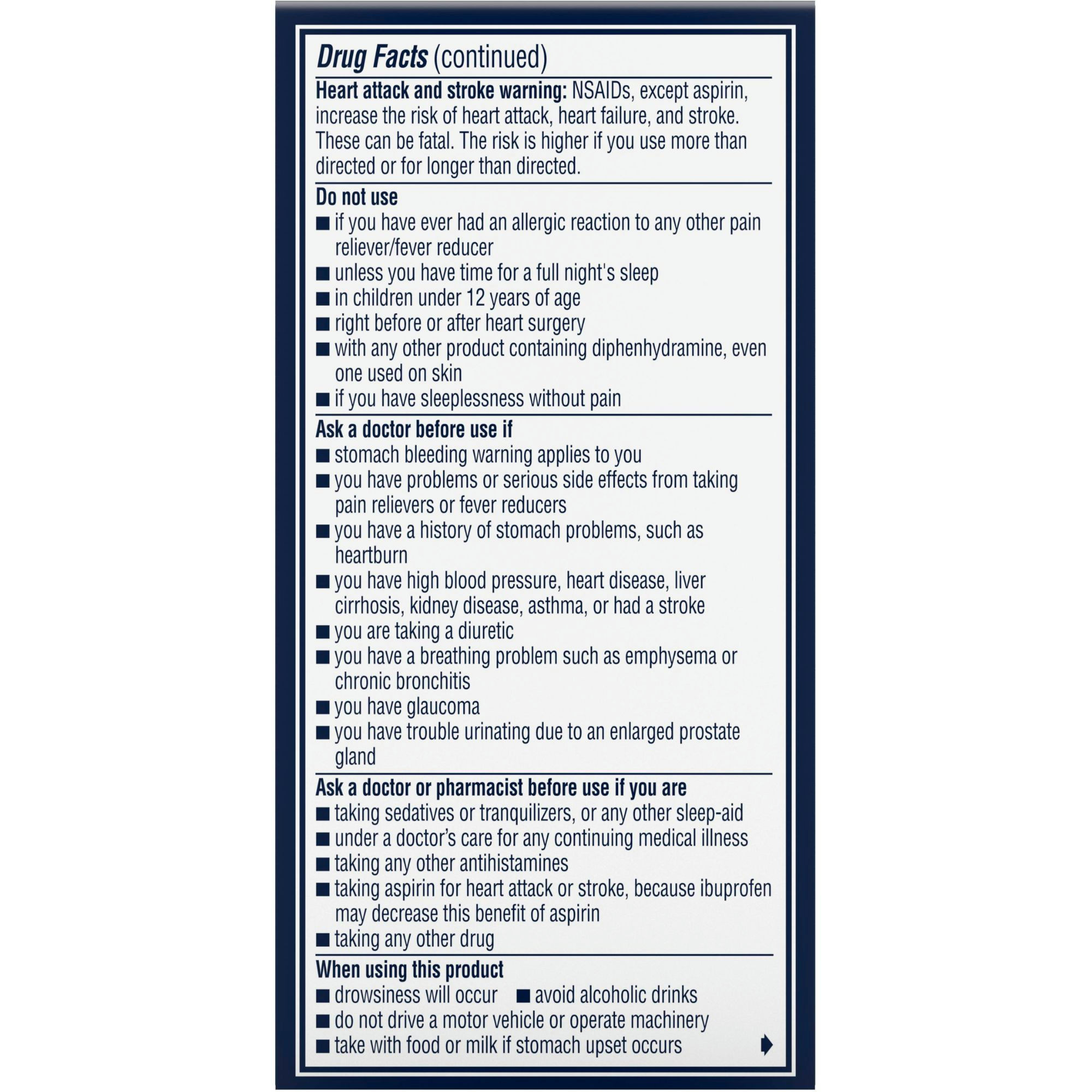 Advil PM Liqui-Gels Minis Pain Reliever & Nighttime Sleep Aid