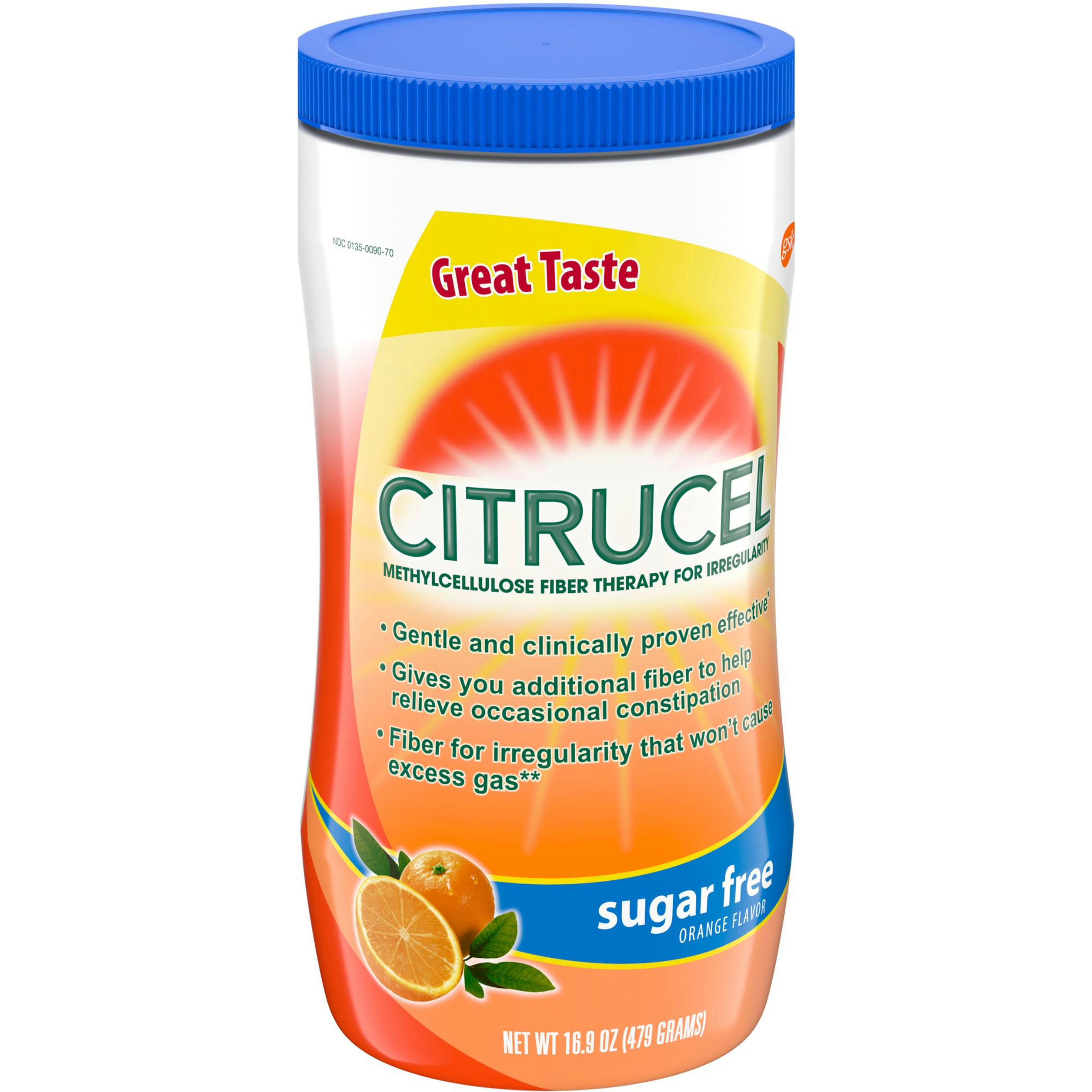 Citrucel Sugar Free Methylcellulose Fiber Therapy for Irregularity, Powder