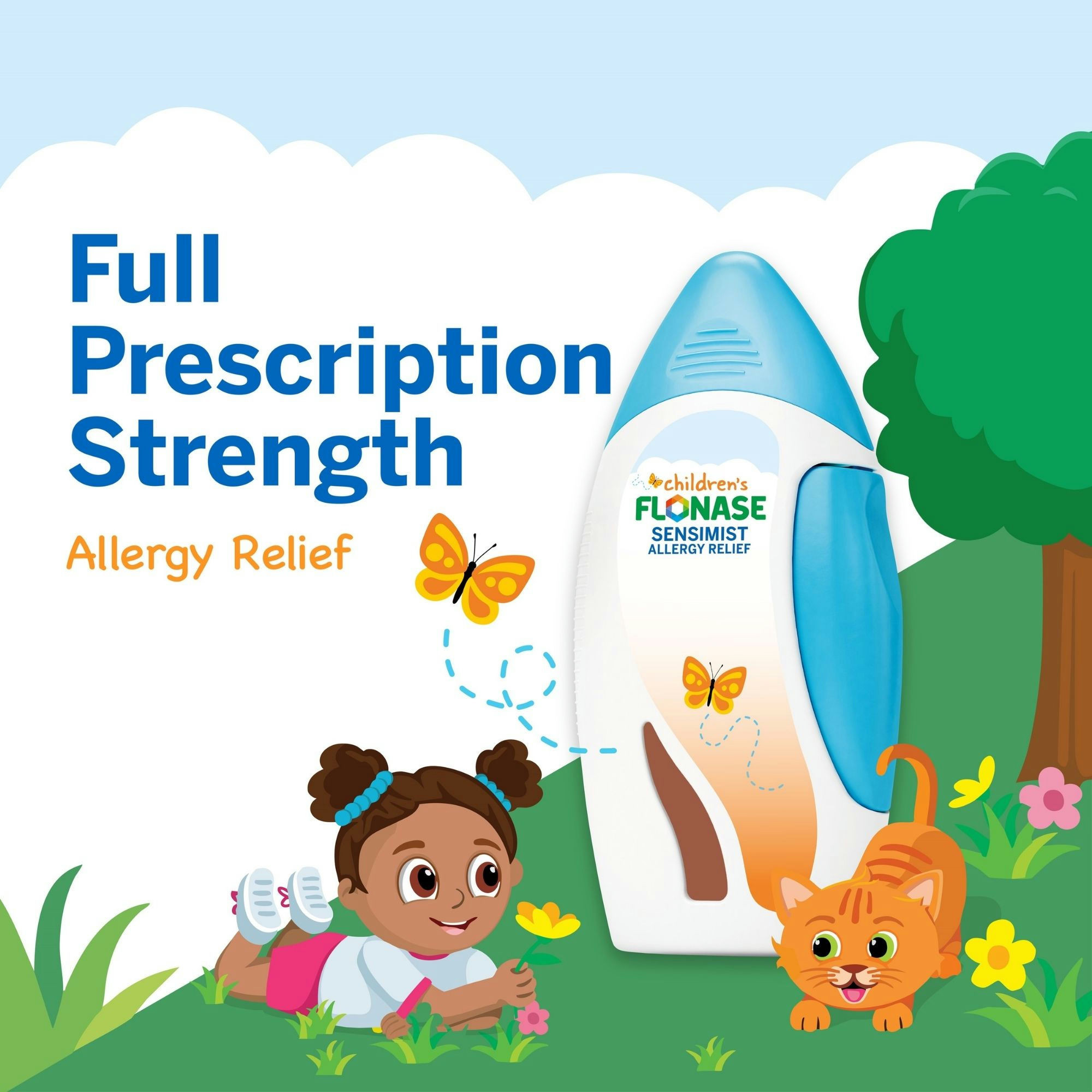 Flonase Children's Sensimist 24 Hour Allergy Relief Nasal Spray