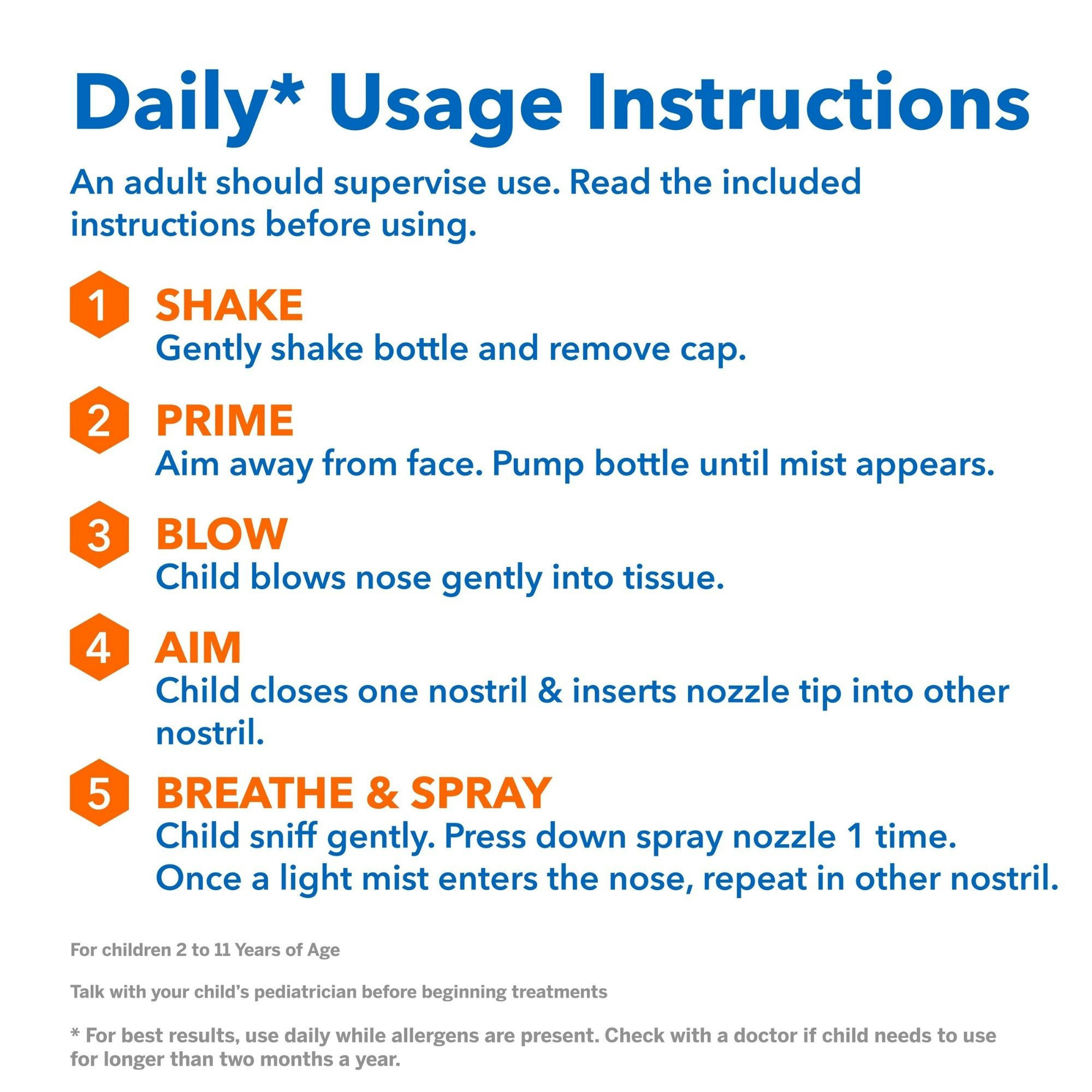 Flonase Children's Sensimist 24 Hour Allergy Relief Nasal Spray