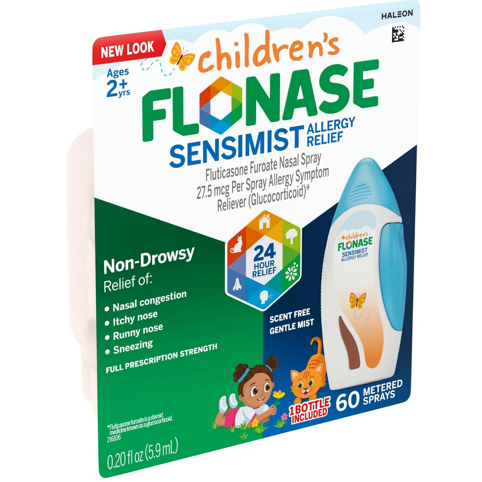 Flonase Children's Sensimist 24 Hour Allergy Relief Nasal Spray