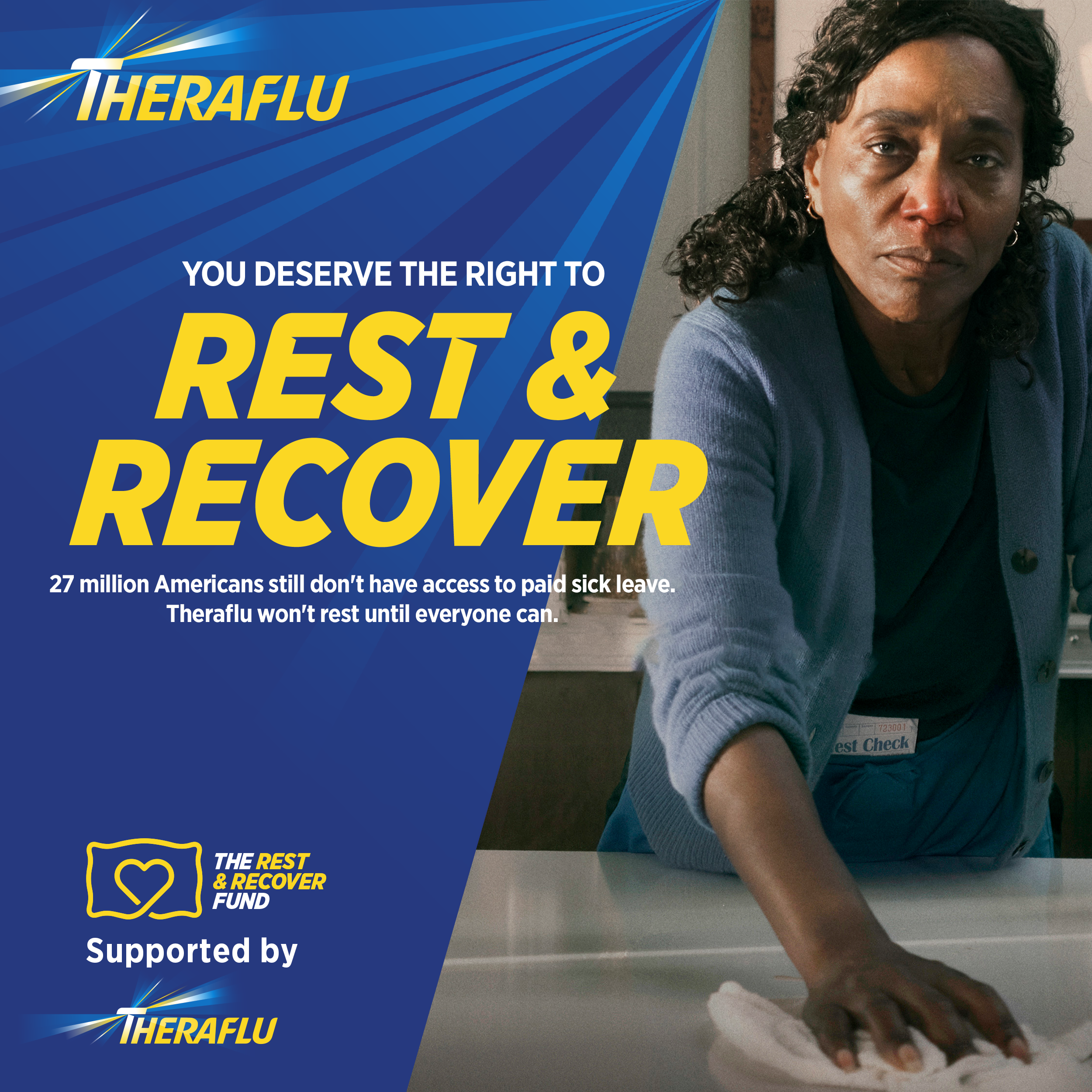 Theraflu Max Strength Nighttime Flu Symptom Relief with Acetaminophen and Dextromethorphan Powder
