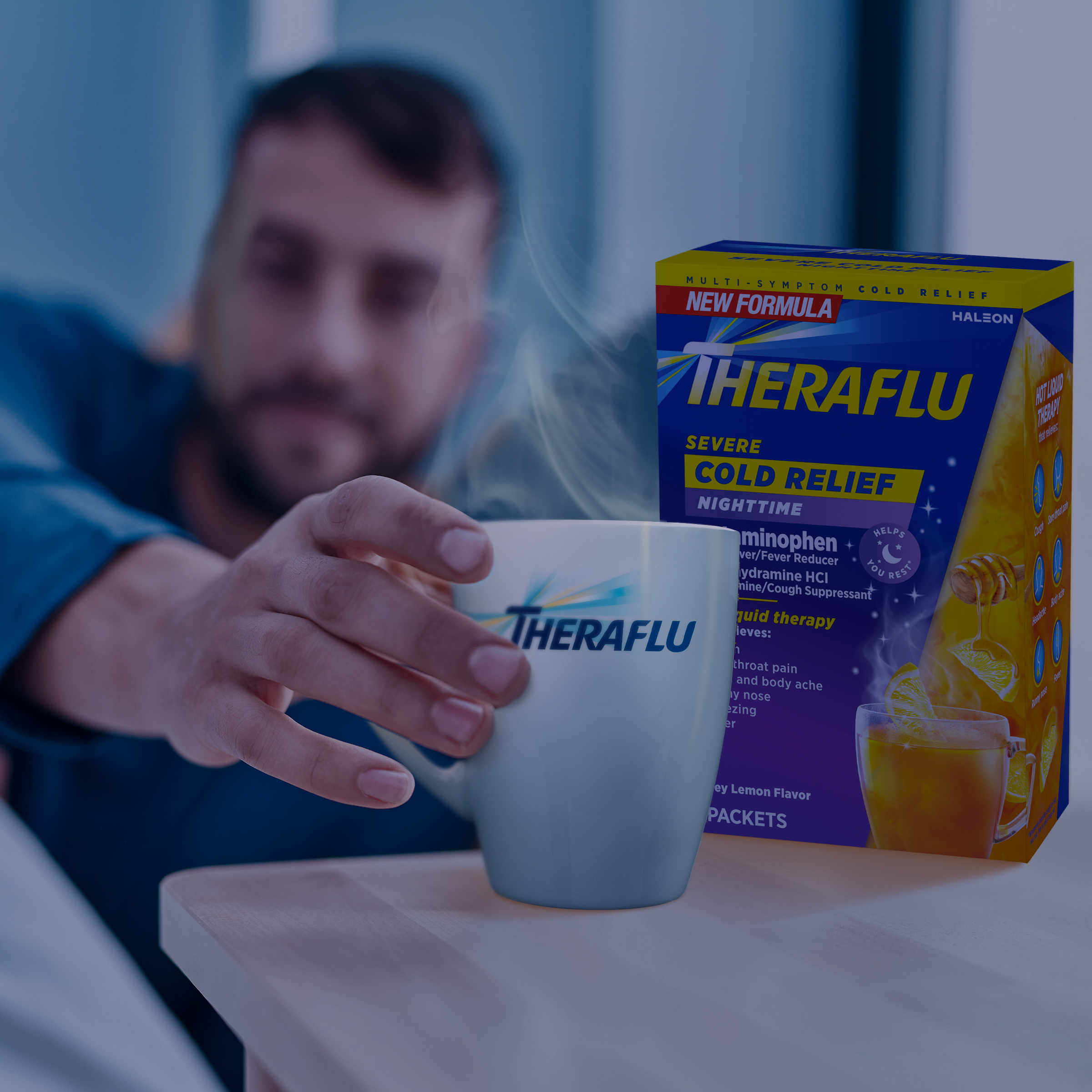 Theraflu Nighttime Severe Cold Relief Powder