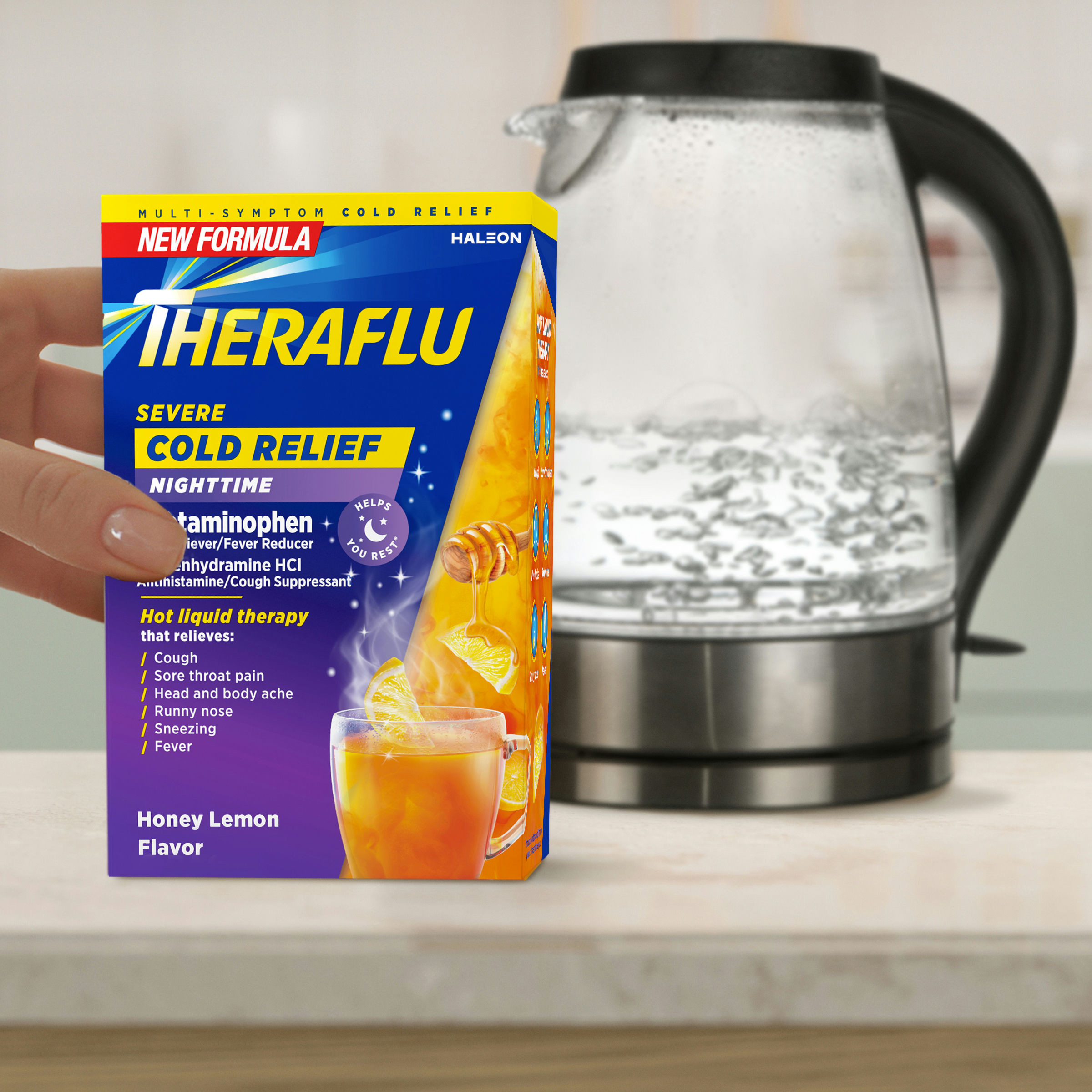 Theraflu Nighttime Severe Cold Relief Powder