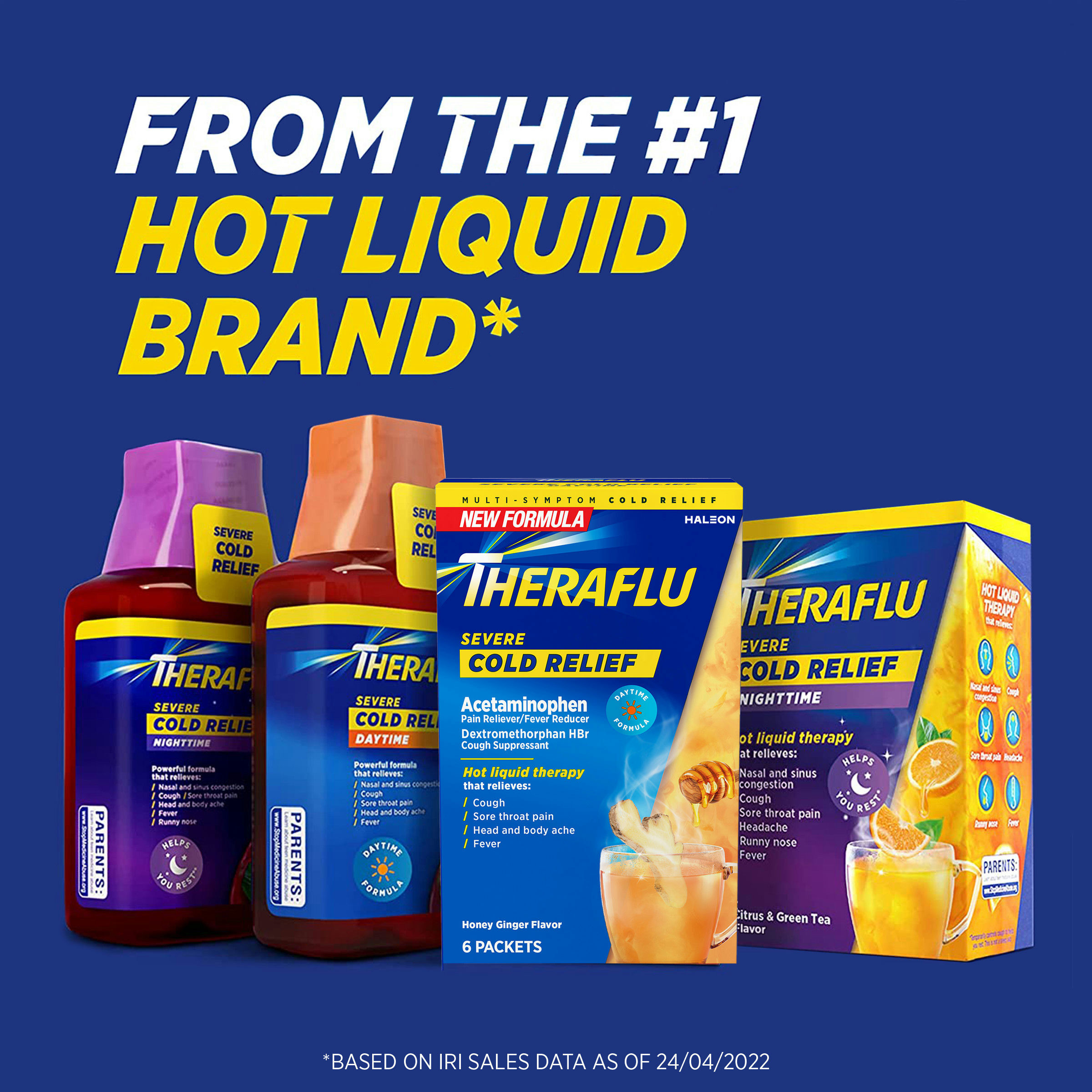 Theraflu Nighttime Severe Cold and Cough Medicine for Adults