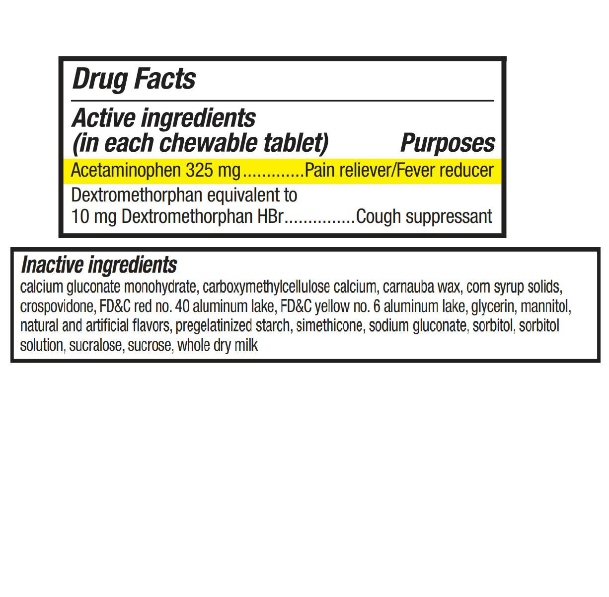 Theraflu Soft Chews Daytime Severe Cold Relief