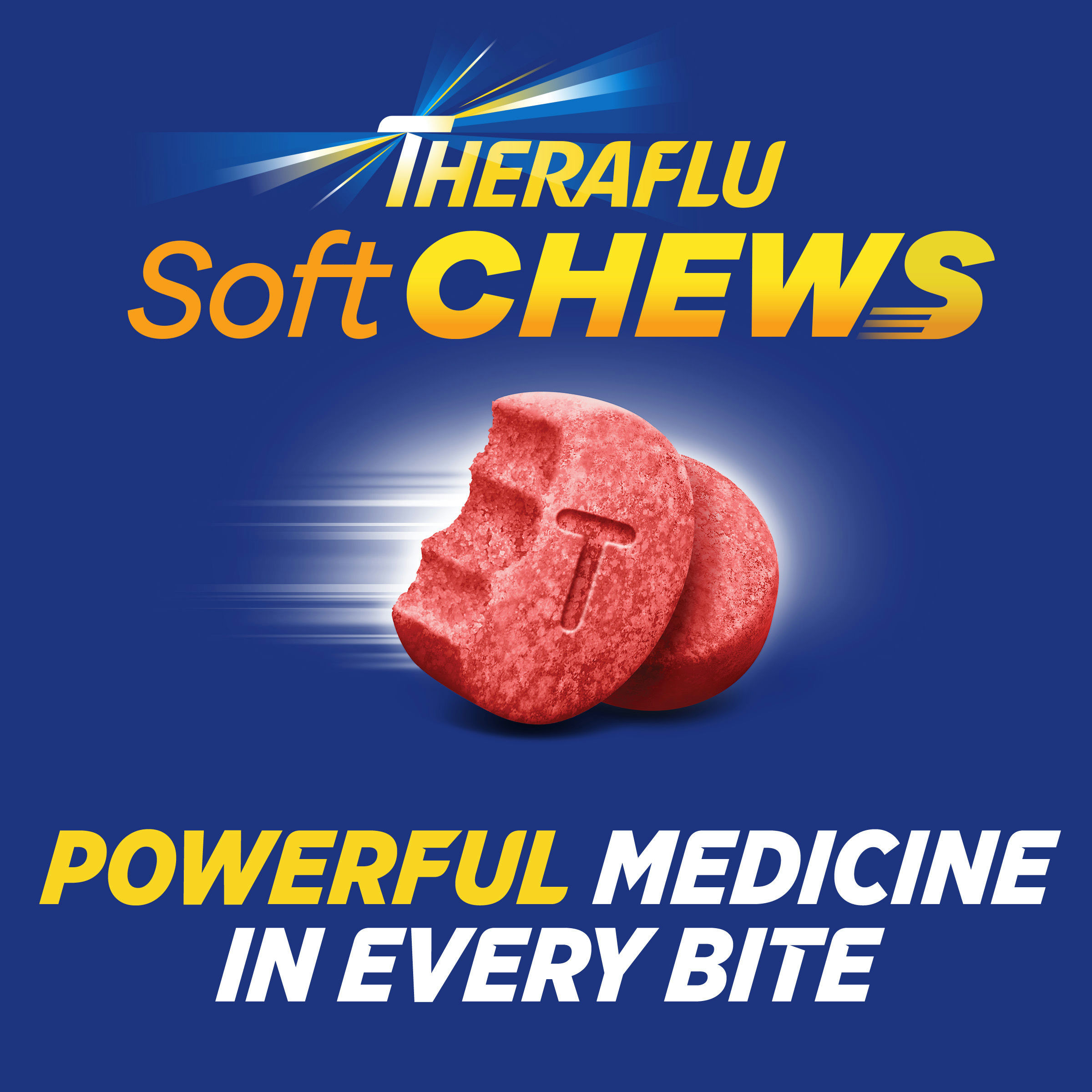 Theraflu Soft Chews Daytime Severe Cold Relief