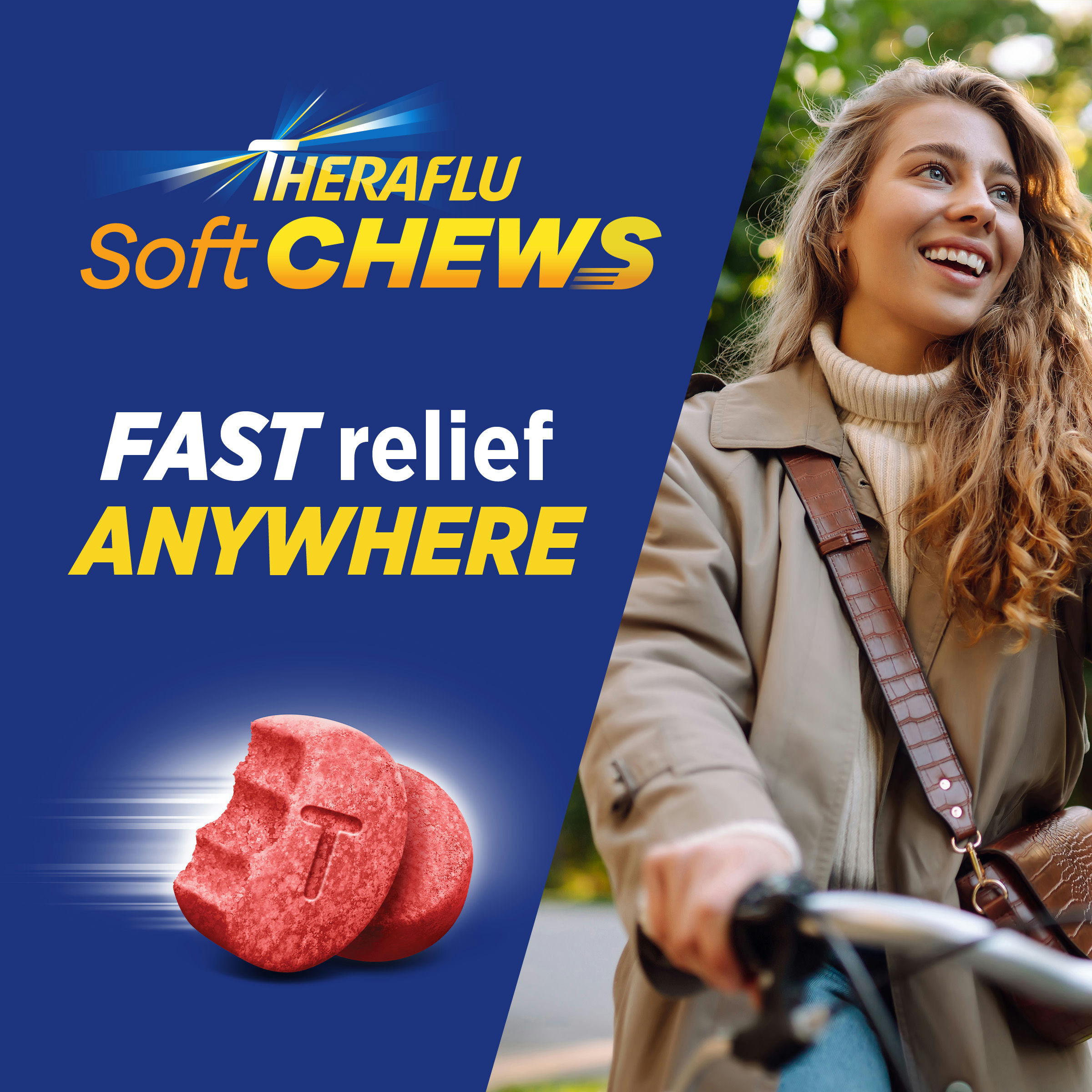 Theraflu Soft Chews Daytime Severe Cold Relief
