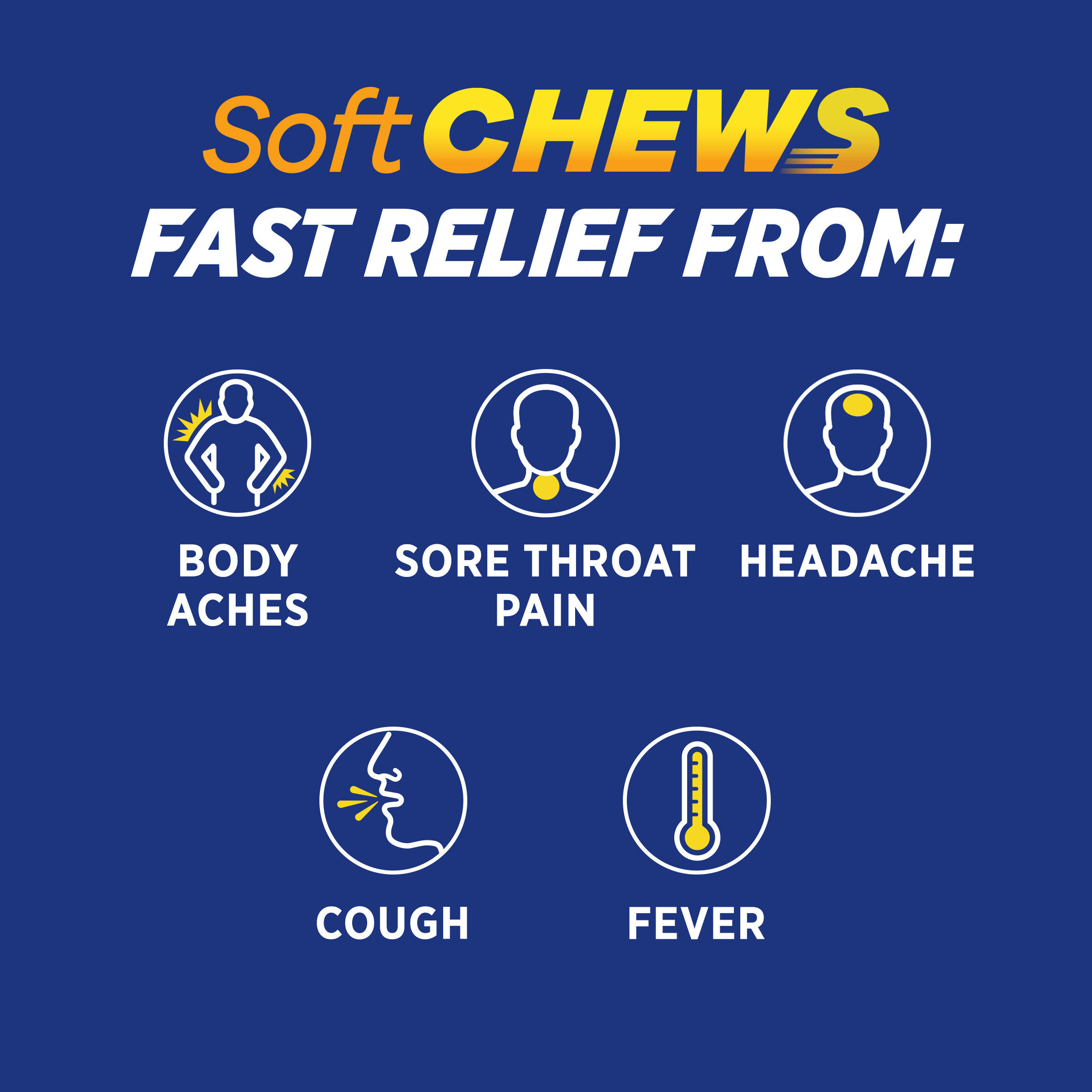 Theraflu Soft Chews Daytime Severe Cold Relief