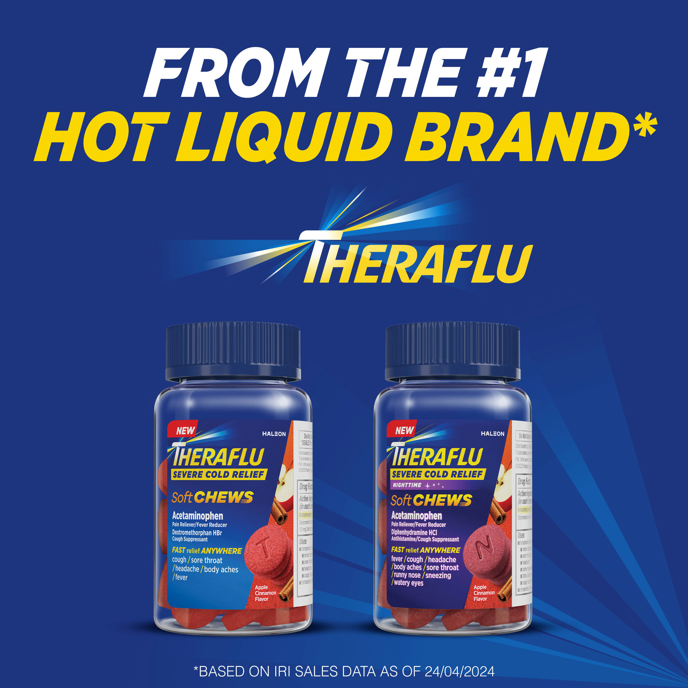 Theraflu Soft Chews Daytime Severe Cold Relief