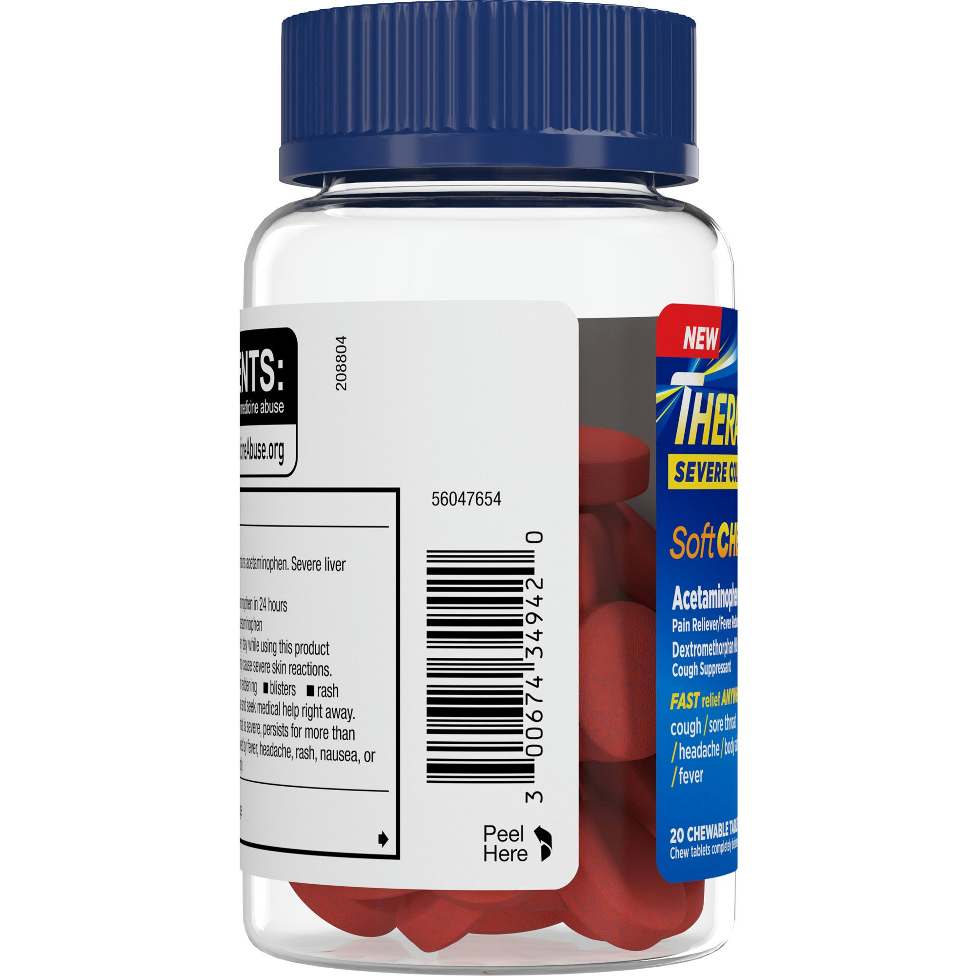 Theraflu Soft Chews Daytime Severe Cold Relief