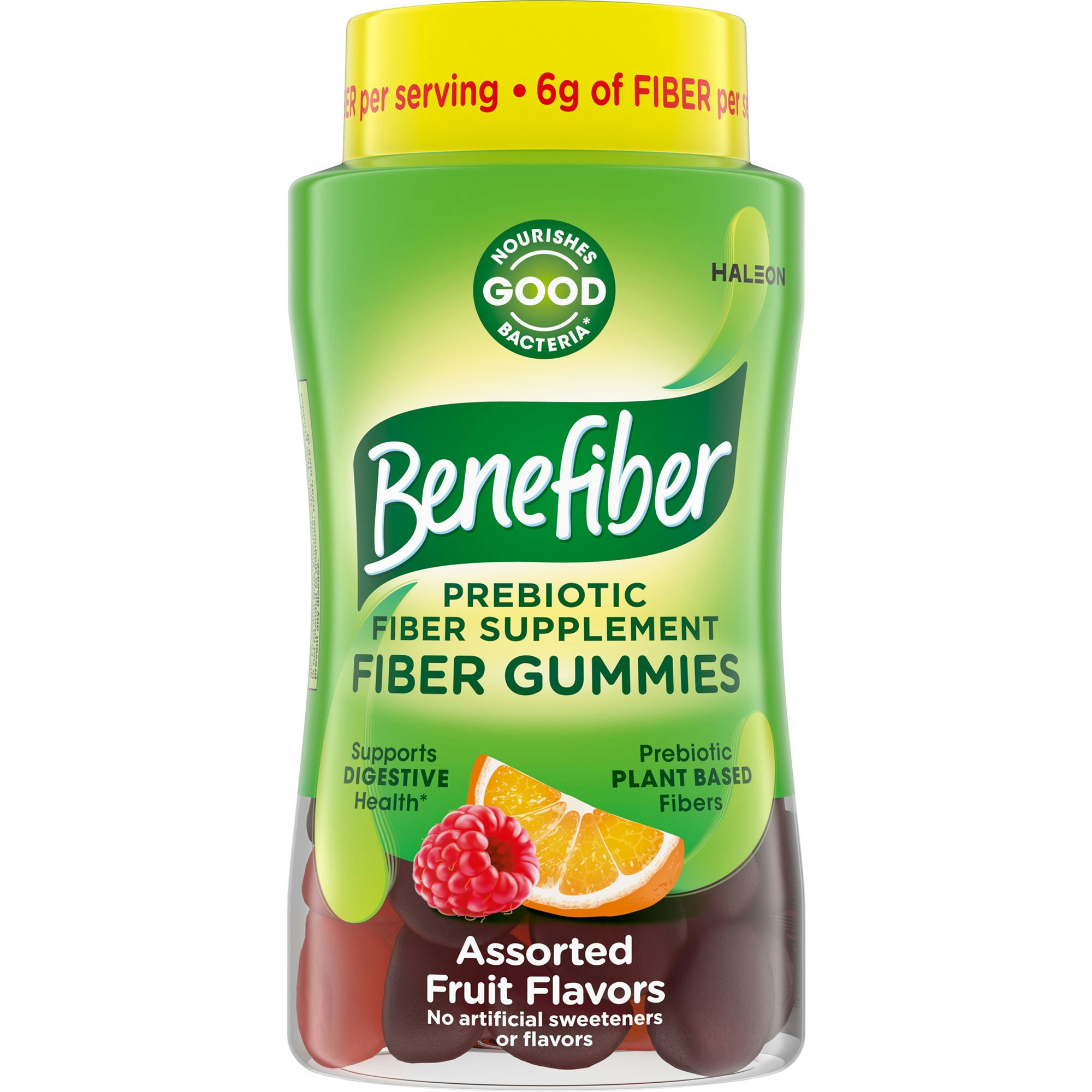 Benefiber Prebiotic Fiber Supplement Gummies for Digestive Health