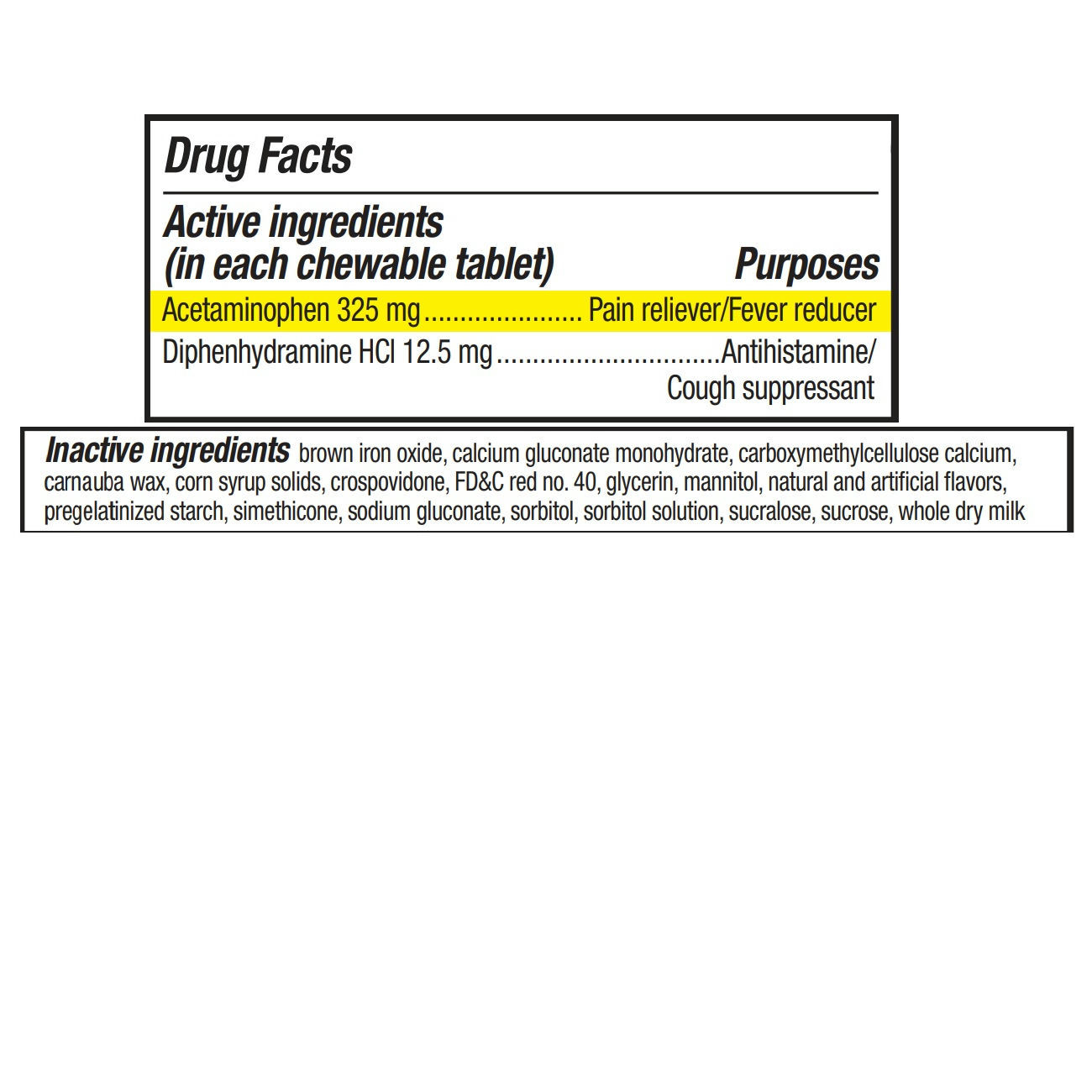 Theraflu Soft Chews Nighttime Severe Cold Relief