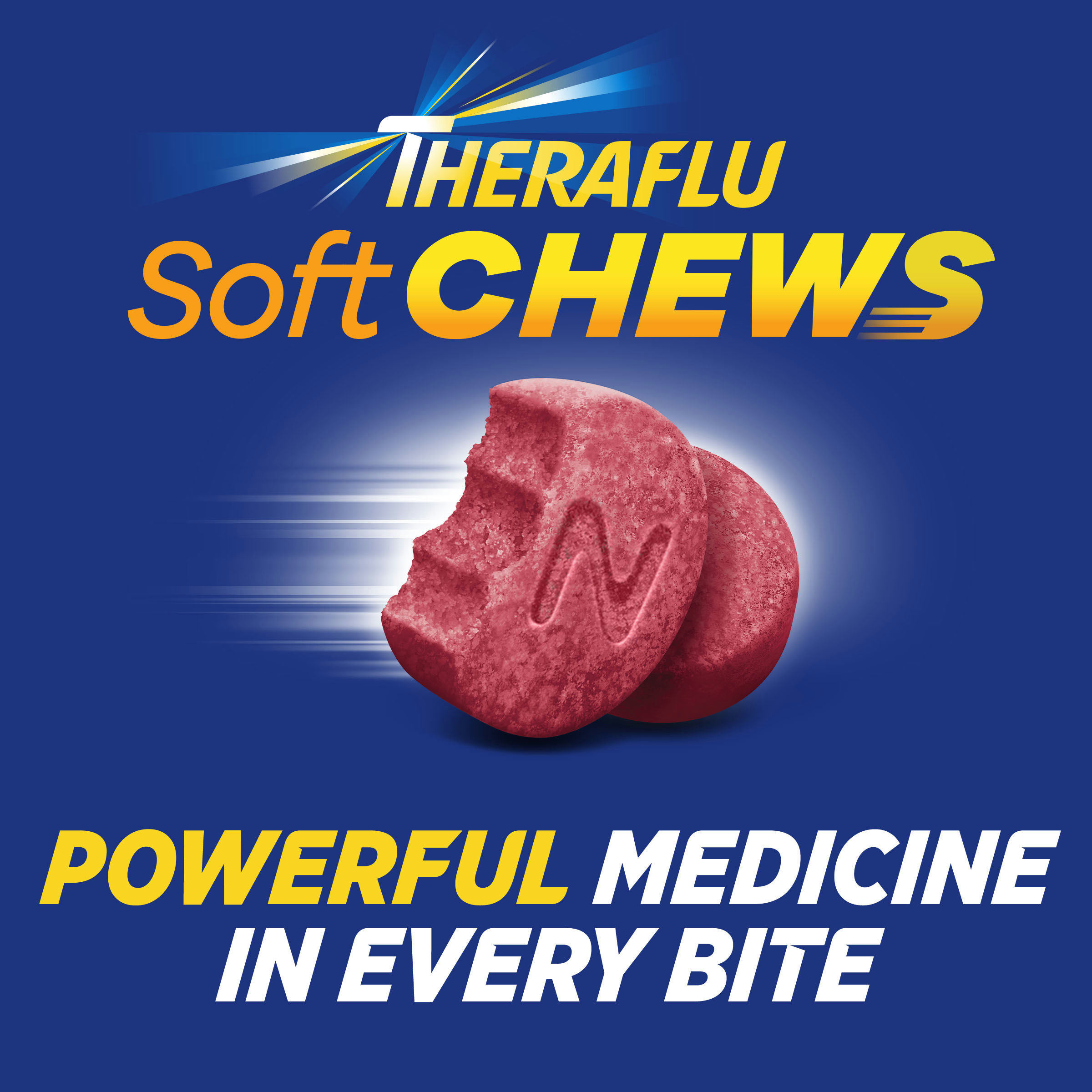 Theraflu Soft Chews Nighttime Severe Cold Relief