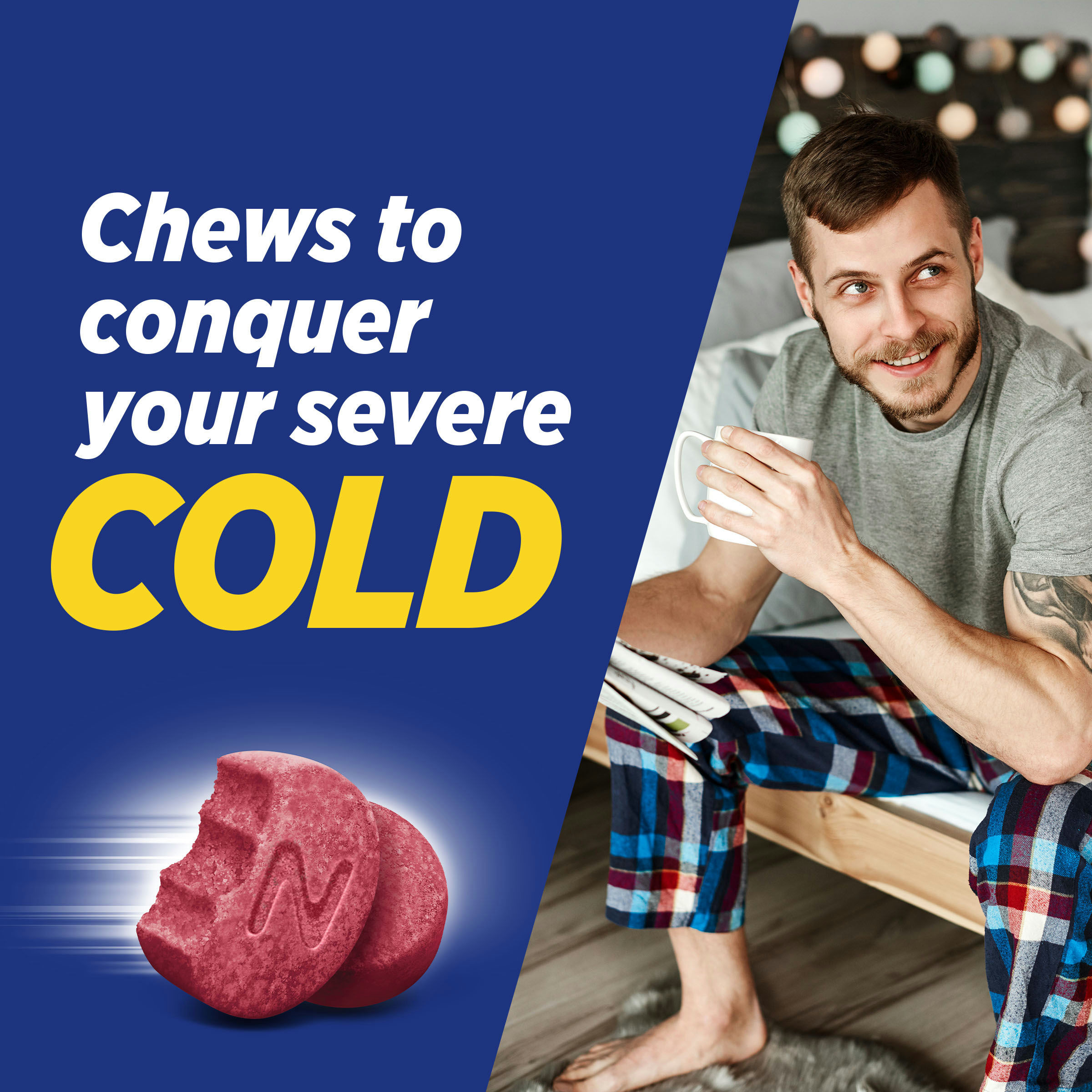 Theraflu Soft Chews Nighttime Severe Cold Relief