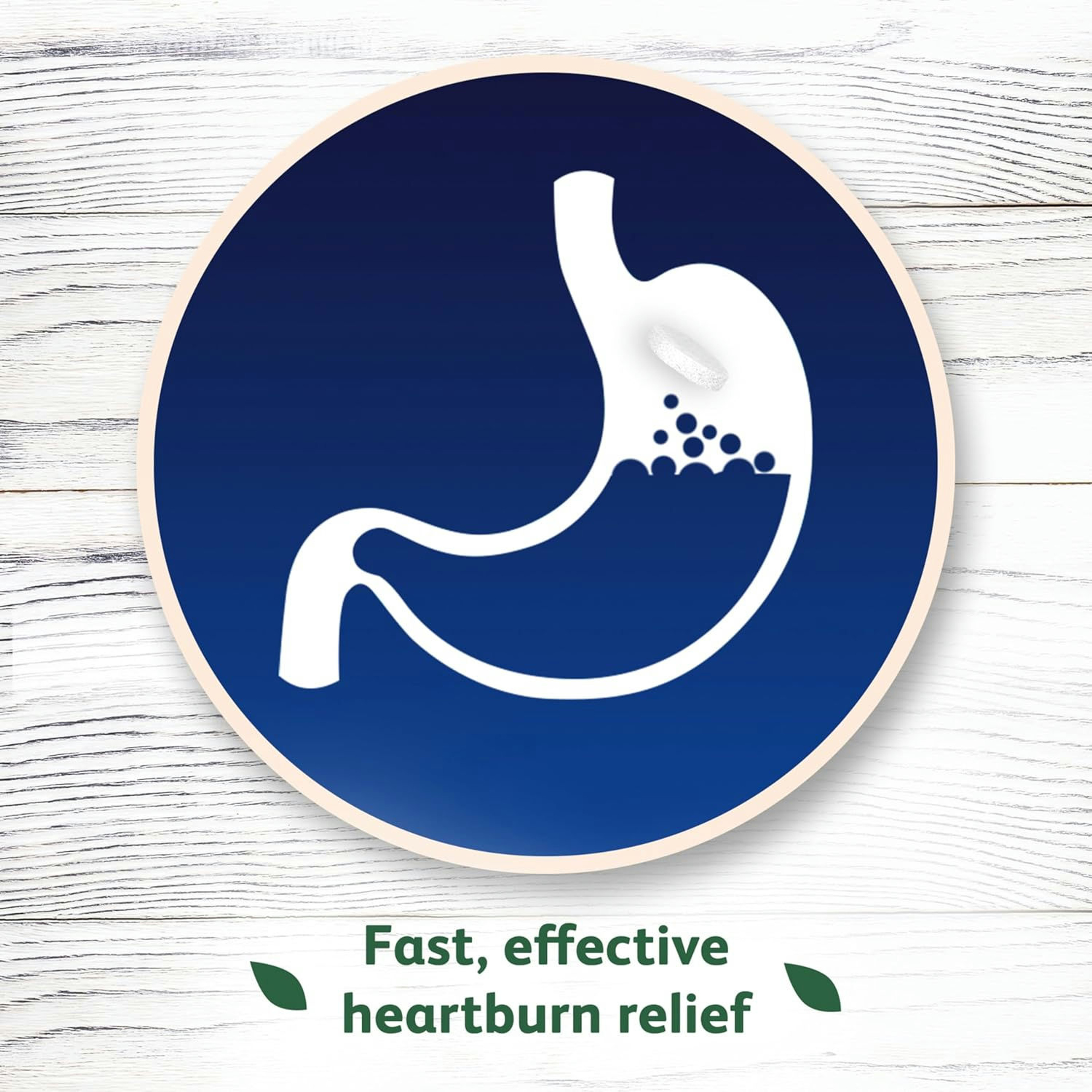 Tums Antacid Naturals Ultra Strength Chewable Tablets for Heartburn Relief